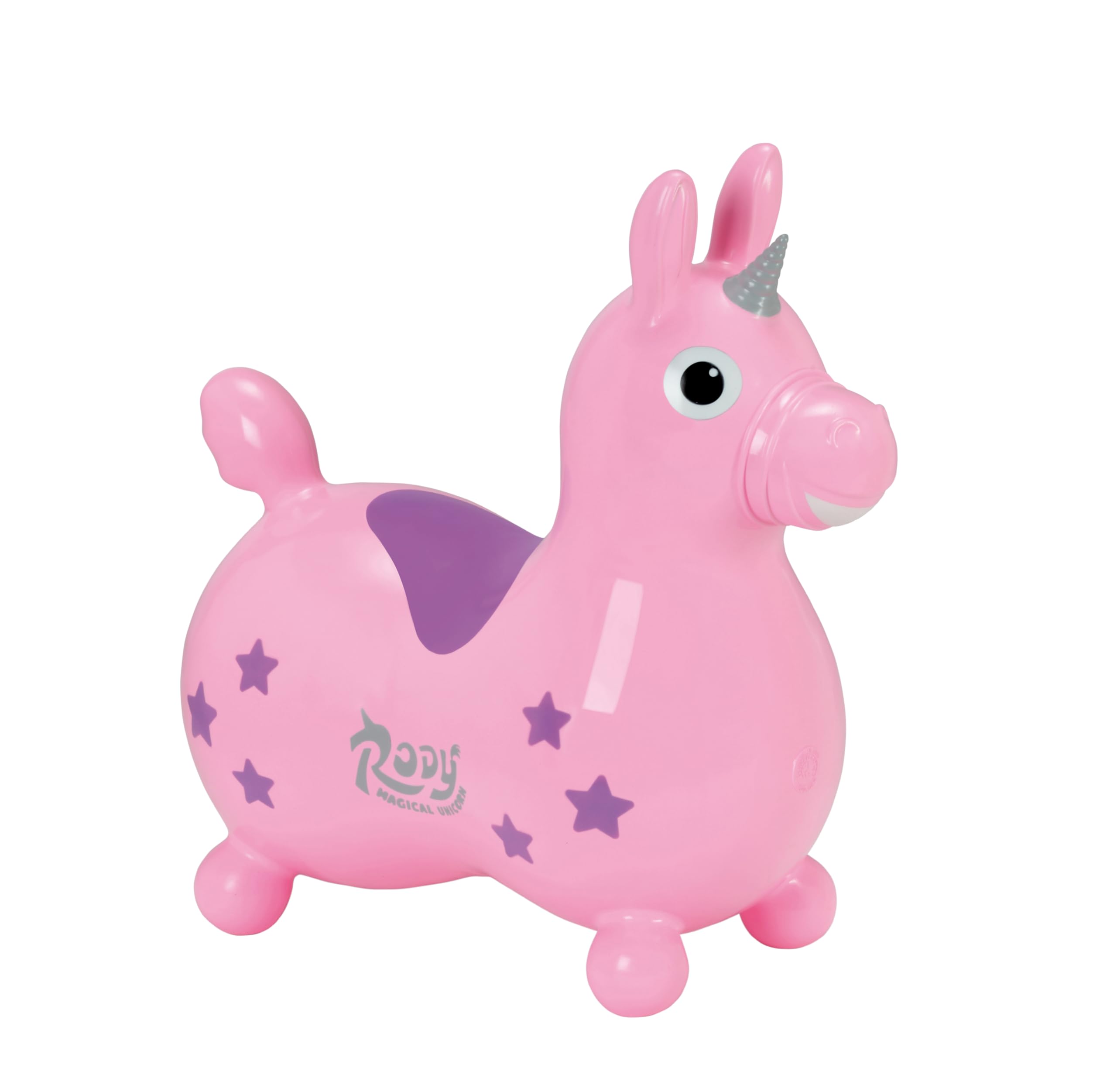 Rody Magical Unicorn Inflatable Hop-on Animal (Pink)