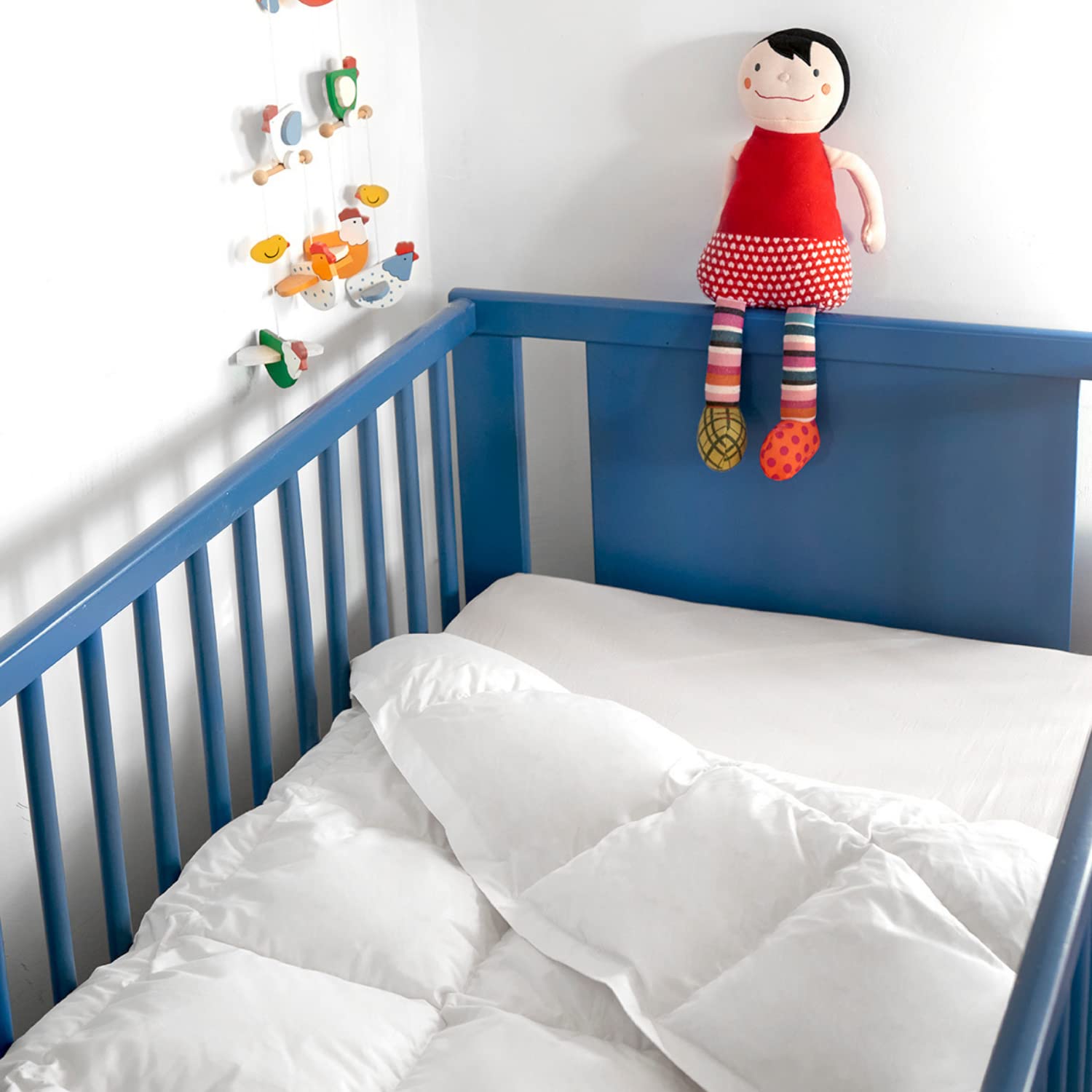 Daunen Step Piumino in piuma - Happy Baby | 100x135 cm Piumino in piuma (Calore Classic Winter)