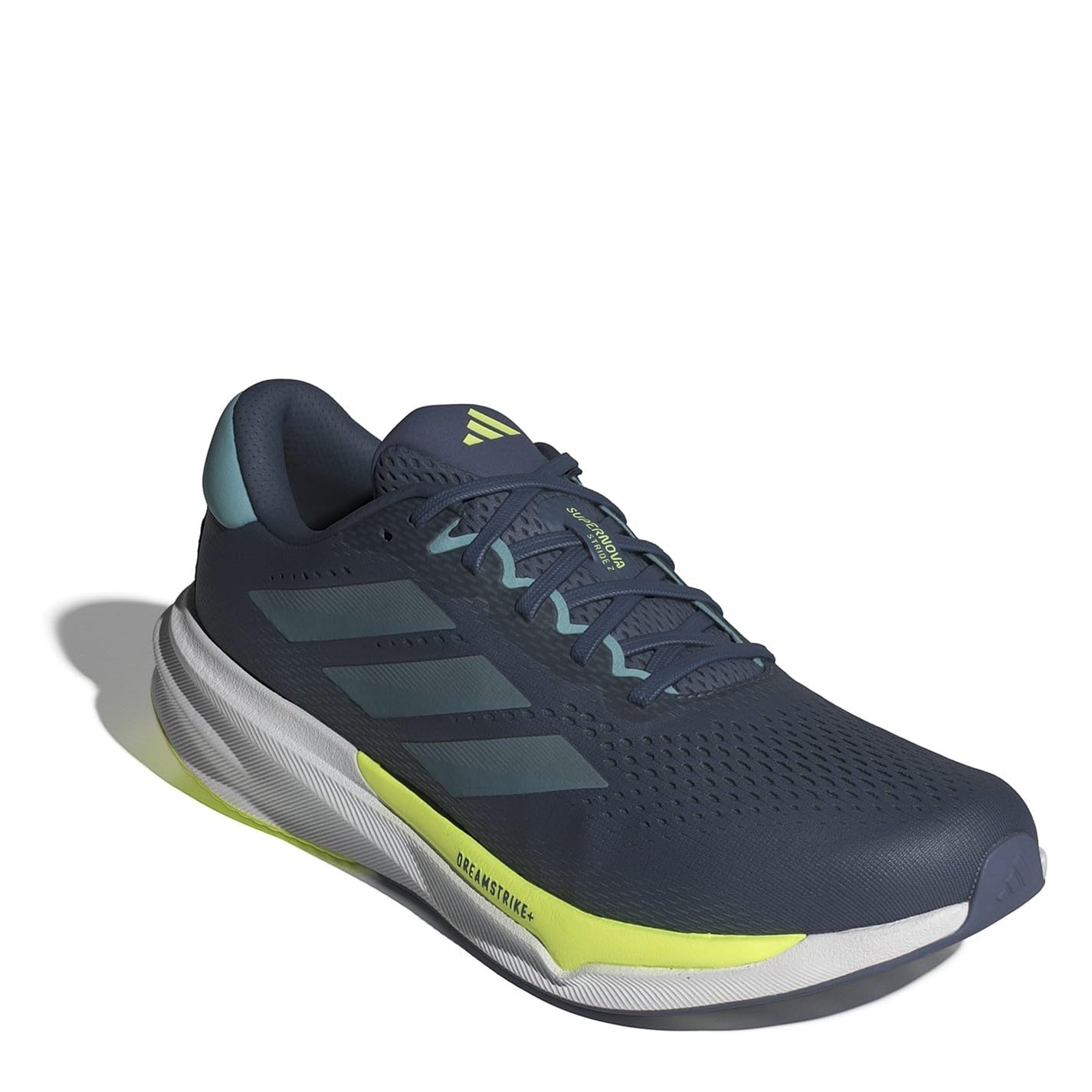 Adidas Męskie buty do biegania Supernova Stride 2, Preloved Ink/Mint Ton/Cloud White, 44 2/3