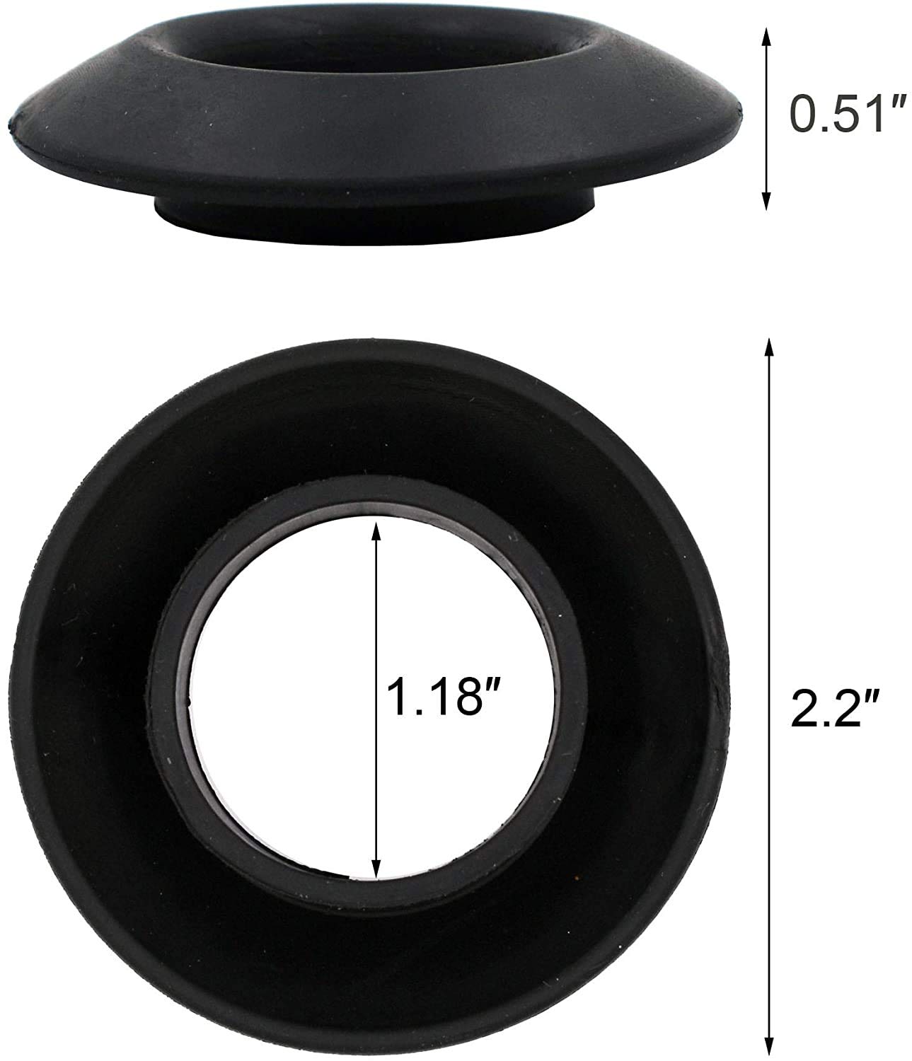 Kayak Paddle Drip Rings – Set Of 4 Universal Anti-Slip Rings For Canoe & Kayak Paddles