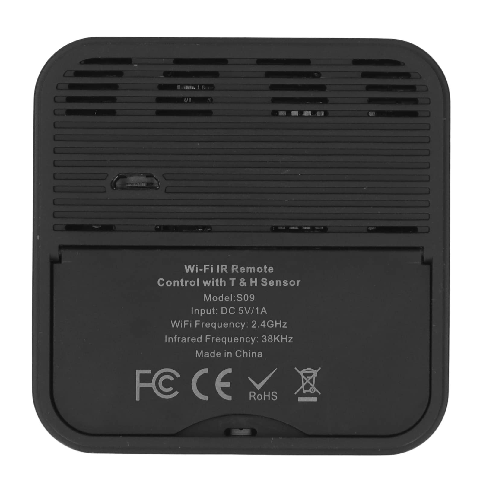 Misuratore di umidità della temperatura intelligente con funzione Smart Linkage, frequenza IR 38KHz e controllo APP, termometro igrometro intelligente per AC e TV