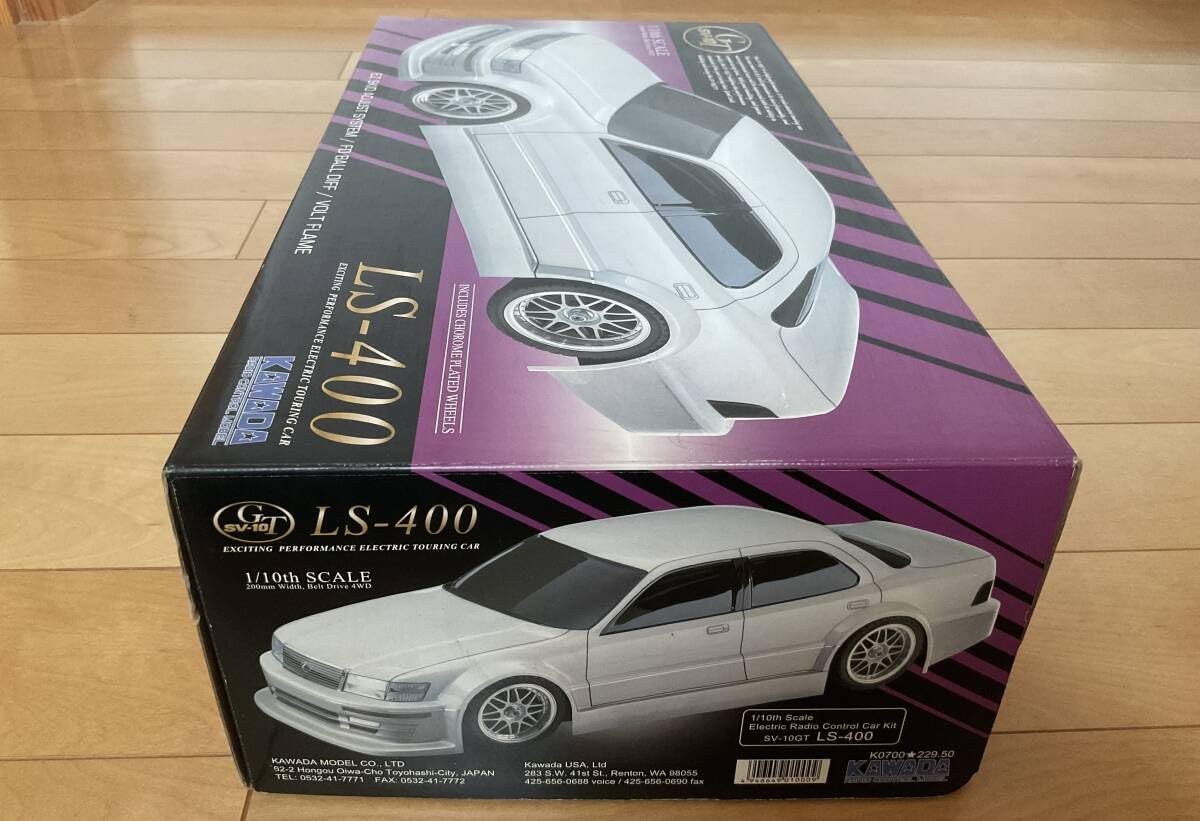 Amazon.co.jp: 絶版 KAWADA カワダ 1/10 電動RC ベルトドライブ4WD SV