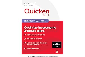 Quicken Classic Premier: An Easy-to-Use, Budget-Conscious Pick for Neophyte Financiers