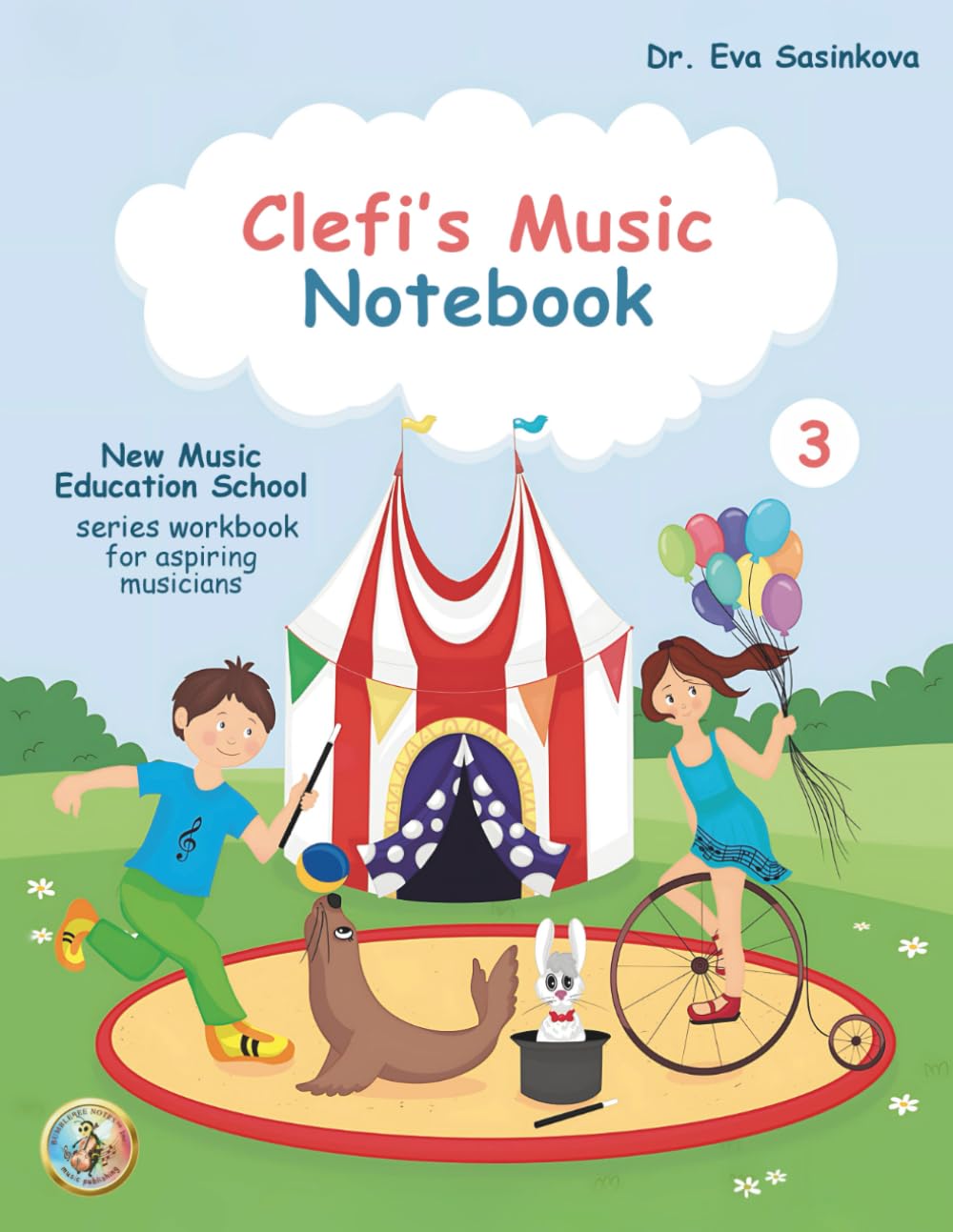 Clefi's Music Notebook 3: New Music Education School Series Workbook for Aspiring Musicians
