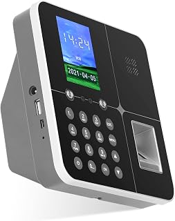 Attendance Machine, Intuitive Intelligent Convenient Employee Time Clock for Offices Factories Hotels, Schools(Transl)