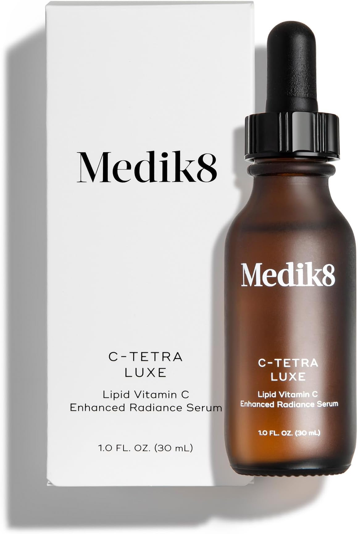 - C-Tetra Luxe - Balancing Vitamin C Serum For Face - Smooths Fine Lines and Wrinkles - Face Serum with Squalane - Vegan and Gluten Free - 1.0 oz
