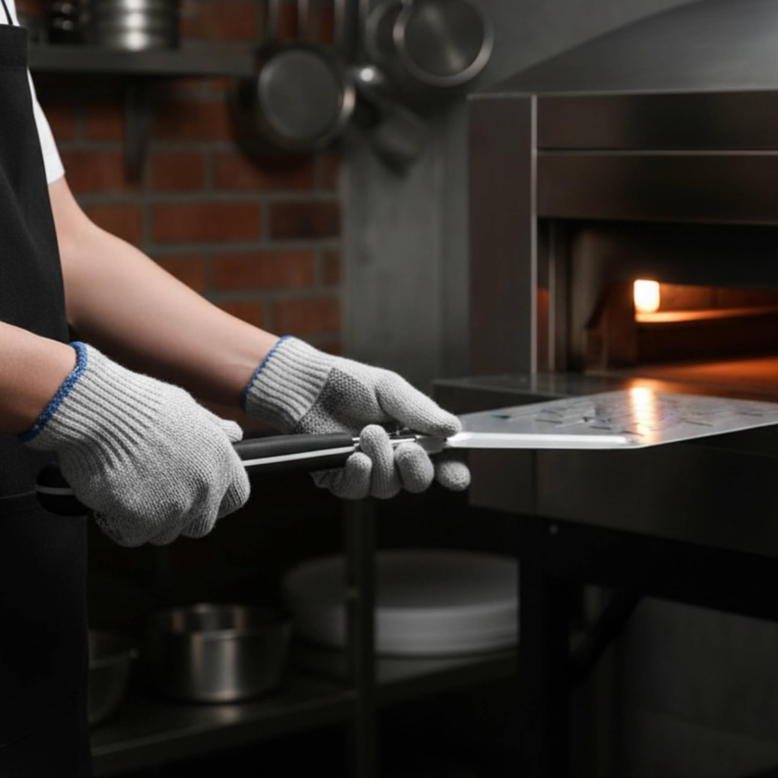 Spatola per Pizza Pizza Perforata Utensile Leggera per Forno Domestico, style to 1