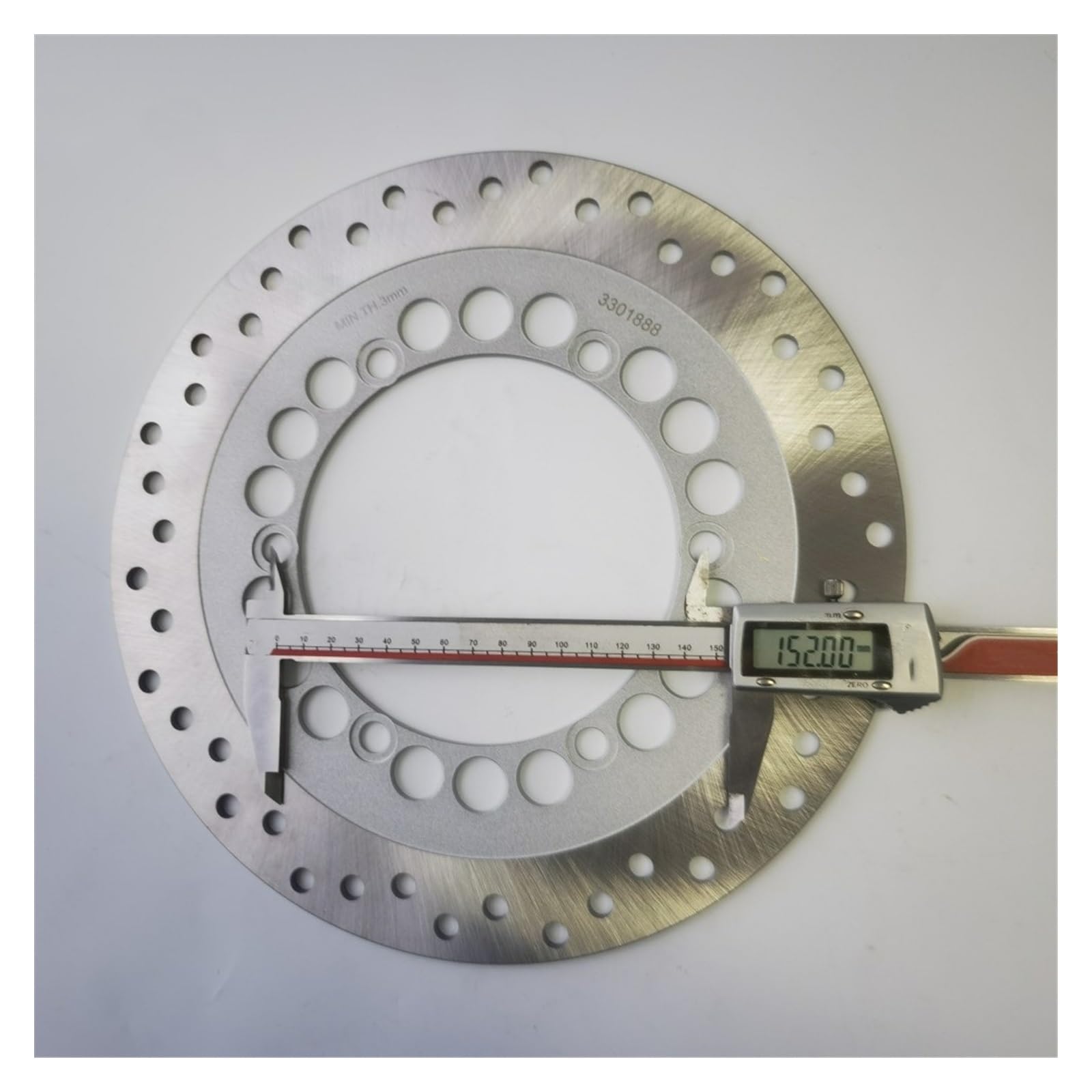 Disque Frein Moto Accessoires Moto Disque De Frein Avant Rotor Étrier Arrière Flottant pour Keeway Superlight 125, 150, 200 45033K3AP000#