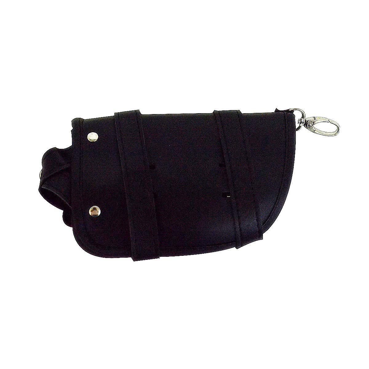 Riloer Bagage latéral pour moto - Rétro modifié - Sac latéral rétro à suspendre - Avec sac pour bouteille d'eau (gauche)