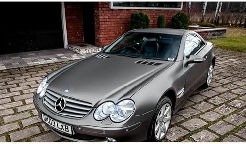 Miniatura 9 de 3M Scotchprint Series 1080 - Rollo de película de vinilo gris oscuro mate para automóvil, 3M1080-muestra de 4 x 6 pulgadas