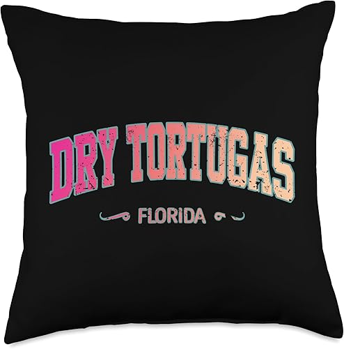 Miniatura 4 de Dry Tortugas Florida State Fan Merchandise Souvenir Throw Pillow, 16x16, Multicolor