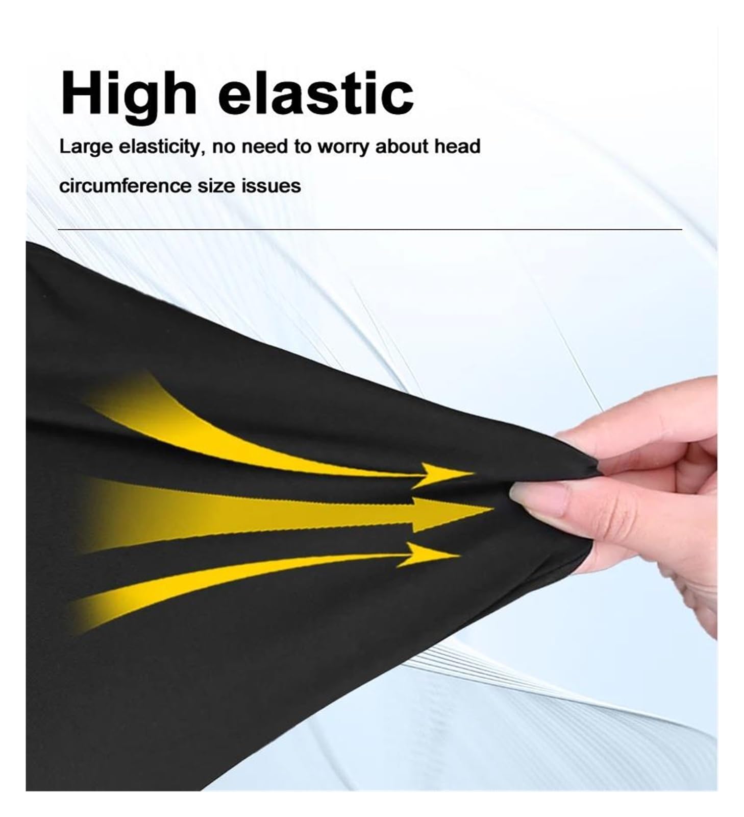 Máscara de Esquí Máscara de Viento Máscara para Mantener la Motocicleta, Gorra de protección para Ciclismo al Aire Libre de Verano, Sombrero de Moto para Hombre para Correr y Hacer Senderismo(Without