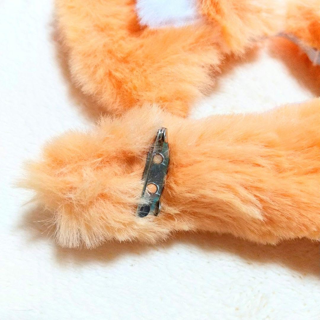 Amazon.co.jp: 20cm 着せ替えぬいぐるみ用 ケモ耳＆尻尾 ぬい小物  