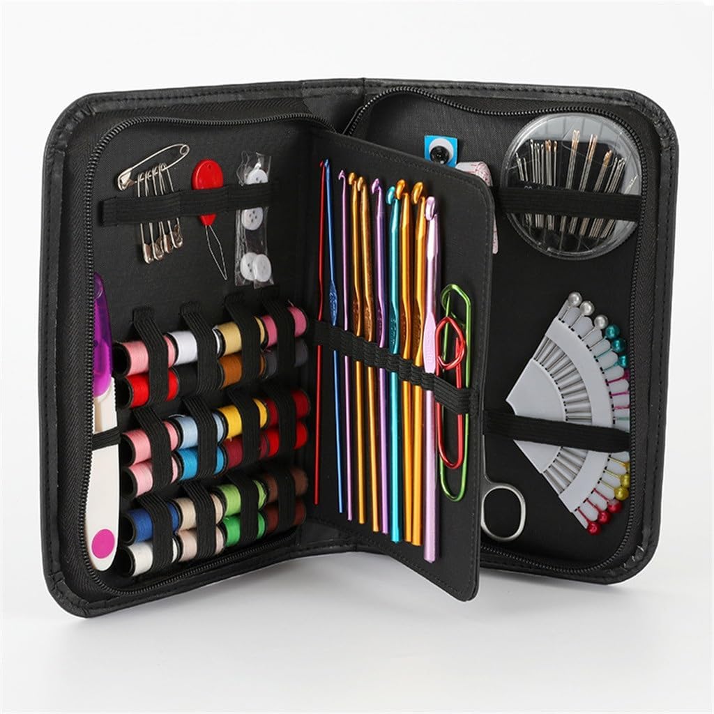 JSEIAJB Sweater Needle Knitting Tool Set Metal Crochet Set DIY Gadget Set Colorful Aluminum Crochet
