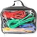 Bungee Cord Assortment - Premium 16 Piece Set with Plastic Coated Metal Hooks