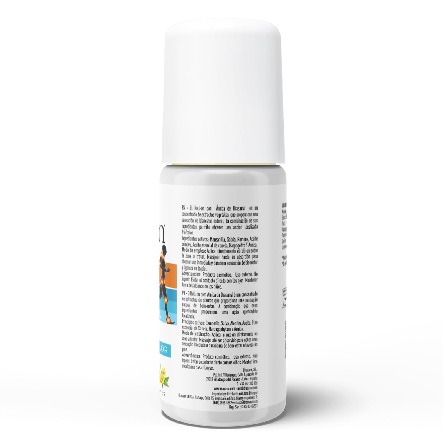 OSEOGEN Rescue Gel Roll-On con Árnica | Acción Localizada Frio-Calor| Para Músculos y Articulaciones |Efecto Analgésico y Antiinflamatorio | Con Extractos Vegetales,Rápido Alivio y Bienestar,60 ml