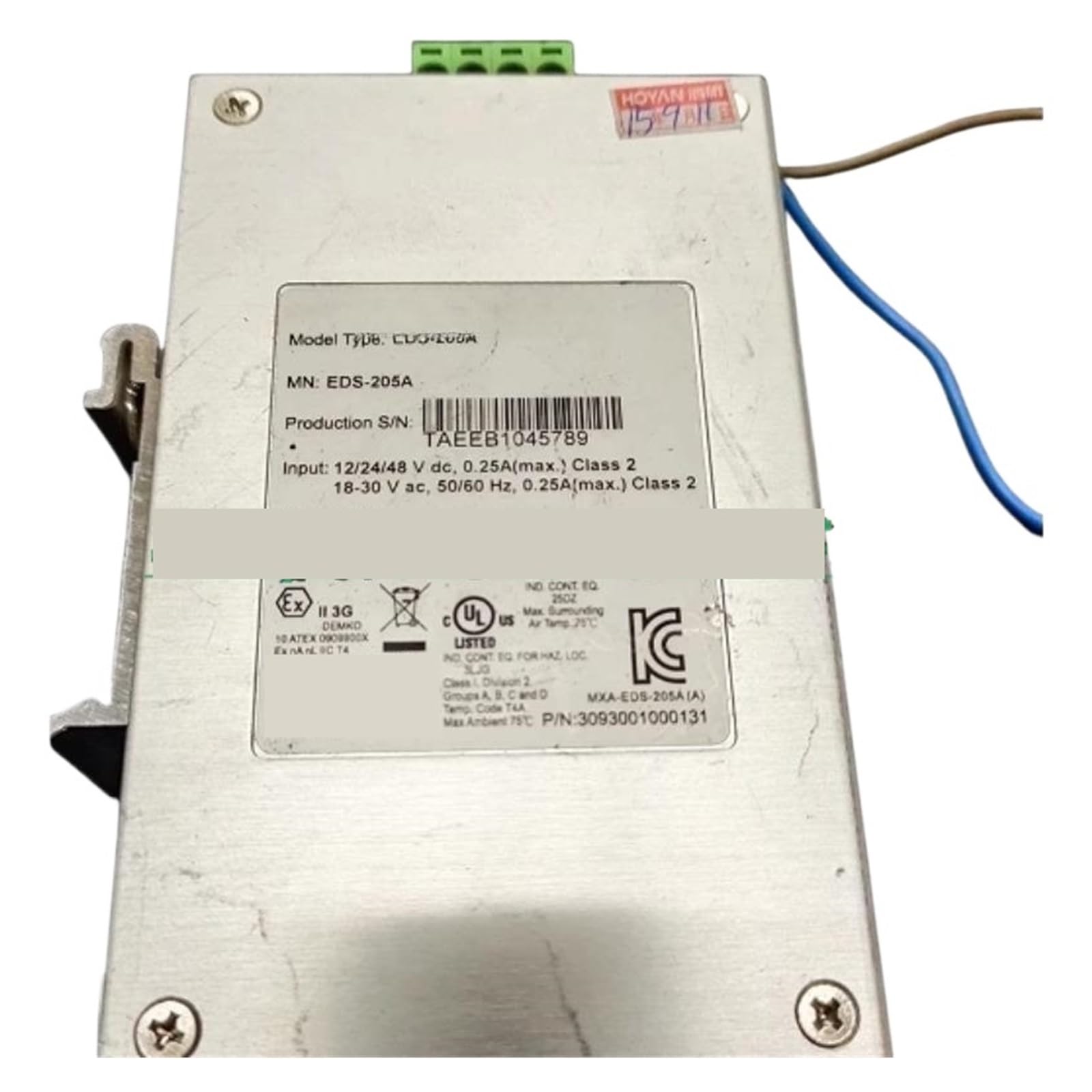 SWEWDSQG Power supply EDS-205A 5 ports