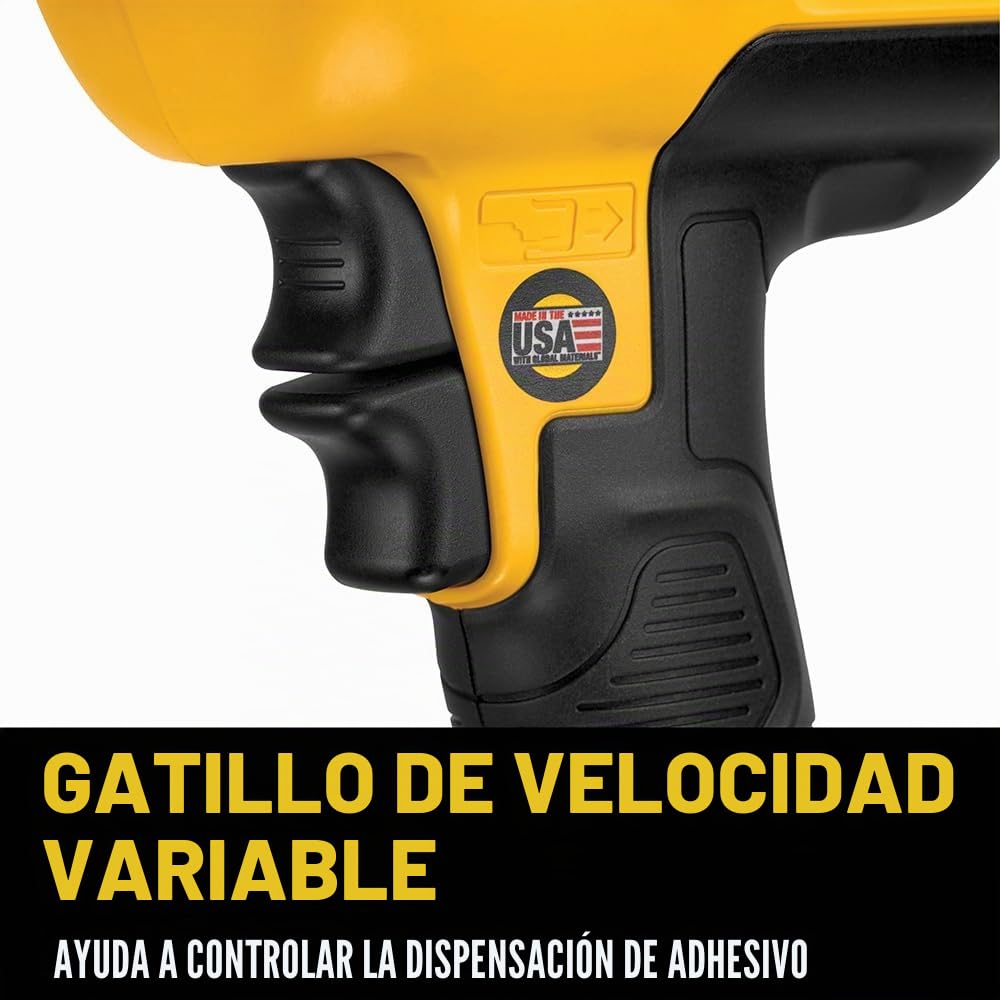 DEWALT Pistola de calafateo inalámbrica de 20 V máx.*, 10 onzas/300 ml, solo herramienta (DCE560B)