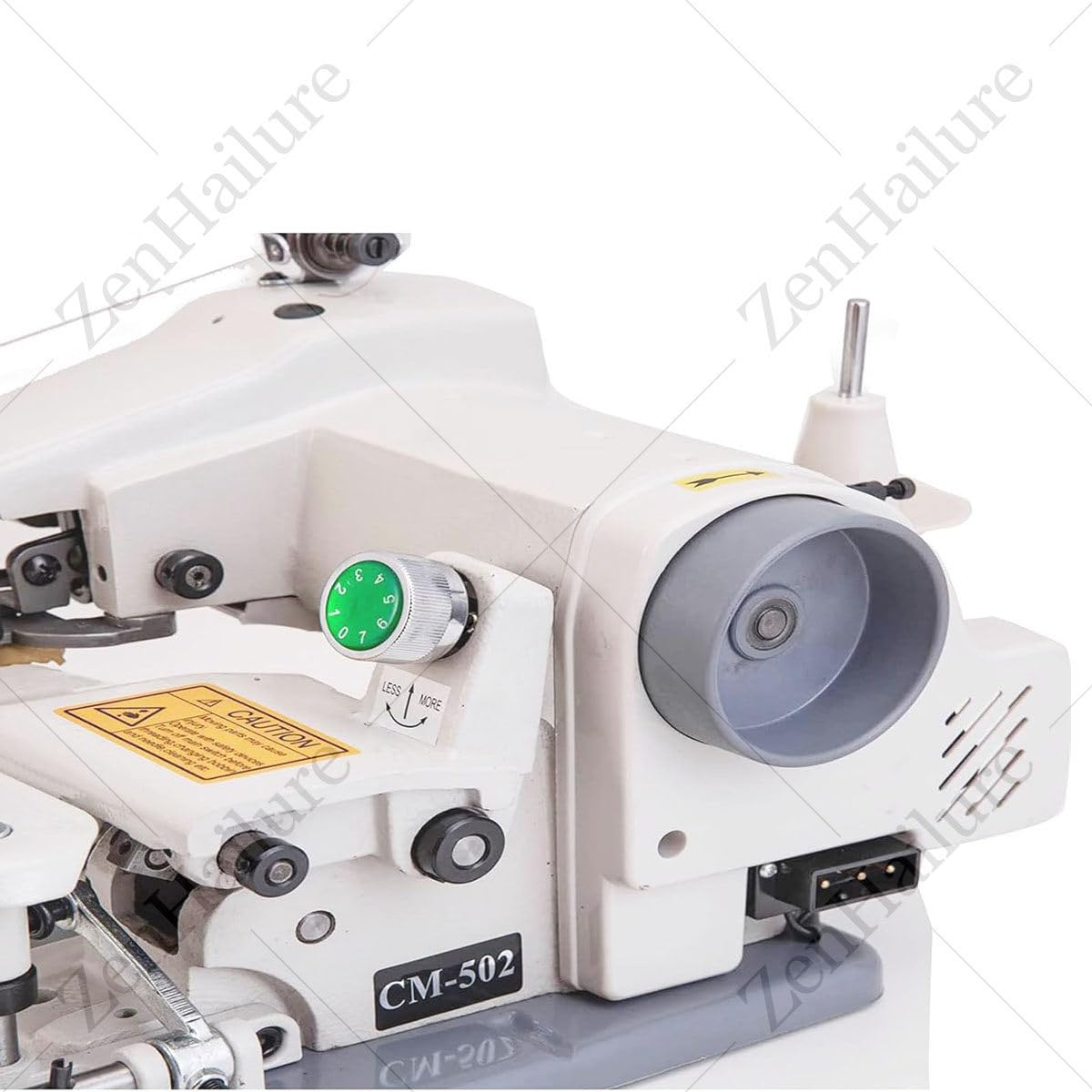 Máquina Dobladillos Puntada Invisible con 10 Agujas para Arreglos Profesionales - Máquina Coser Y Bordar Portátil para Dobladillos Pantalones con Pedal,Velocidad Máxima: 1200 RPM