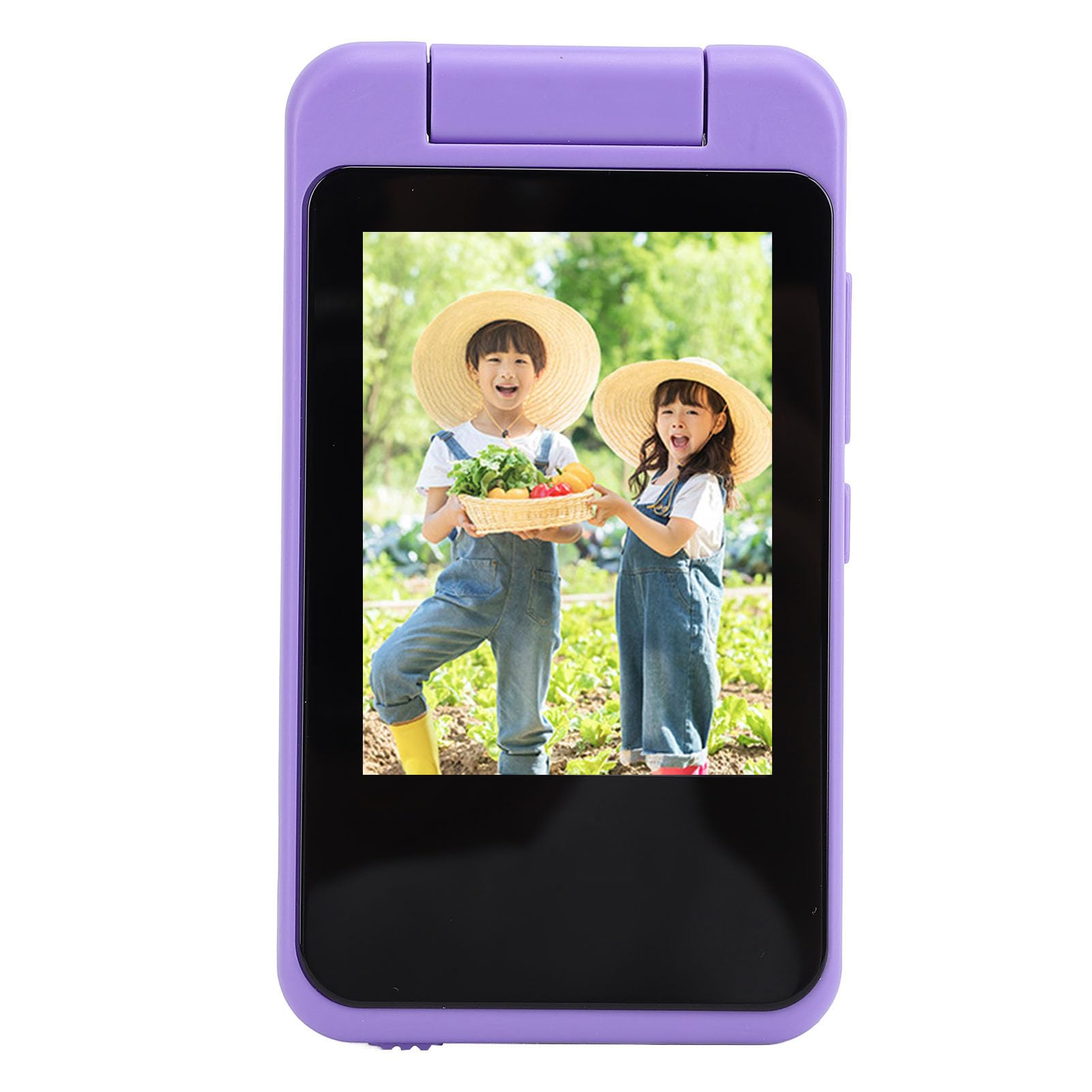 Kid Camera, 1080P 48MP Children Digital Video Camera with 2.8 Inch, MP3 Music Player Kids Digital Camera (Purple)