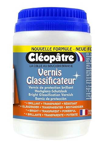 CLEOPATRE – Vernis Glassificateur de Protection 250g - Transparent Brillant
