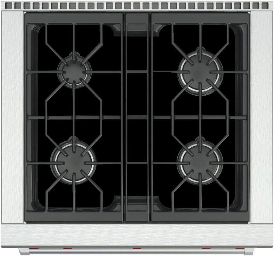 Premium Plus Stove Protectors for WOLF Gas Rangetop Model GR304 Serial LESS than 18488614, Custom Cut, Easy to Clean Stove Liner, Made in the USA.