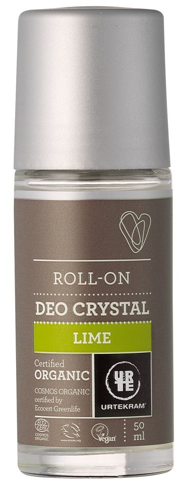 Crystal Deo Roll On Lime 2x50ml