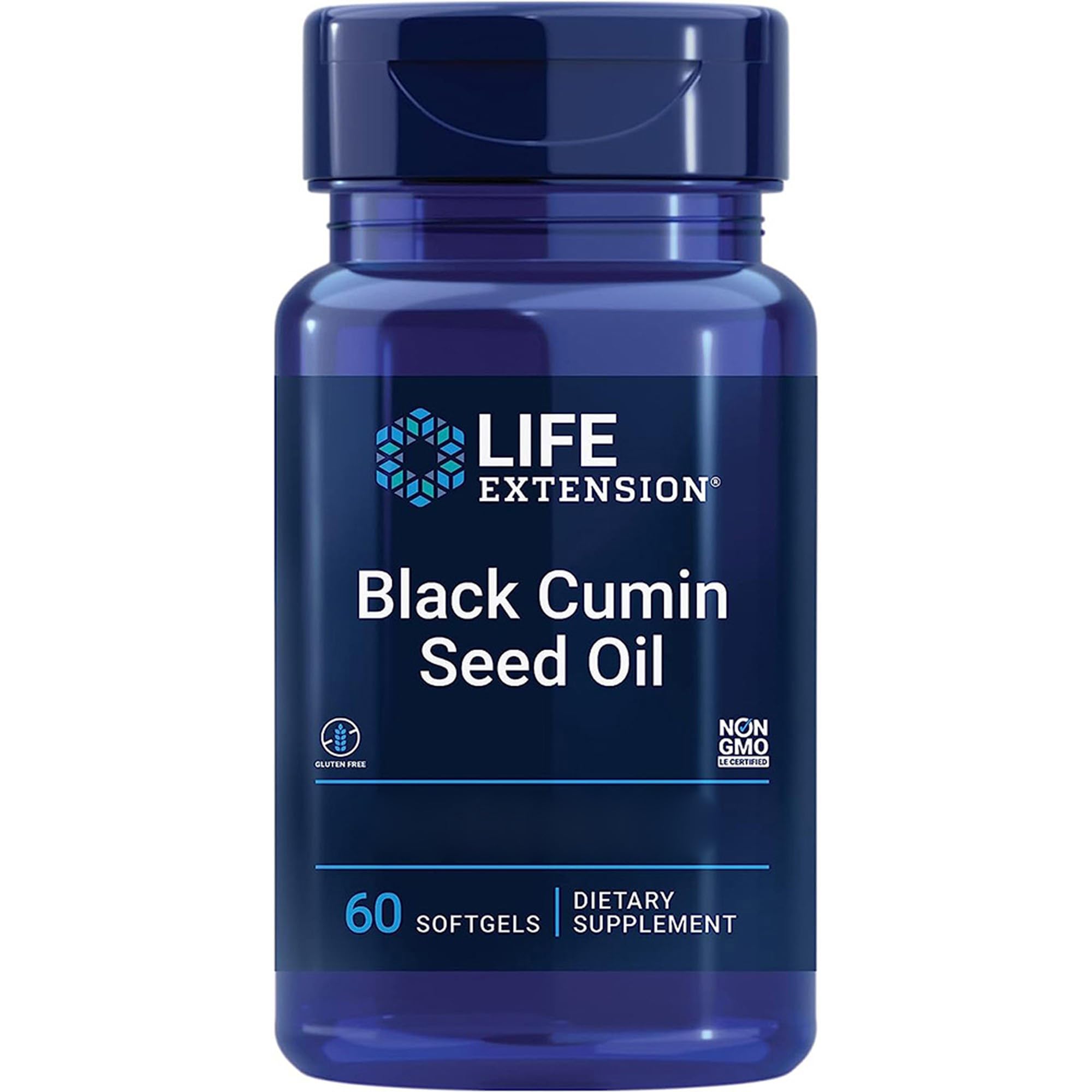 Black Cumin Seed Oil, 500mg, 60 Softgels, Lab-Tested, Gluten Free, Soy Free, Non-GMO