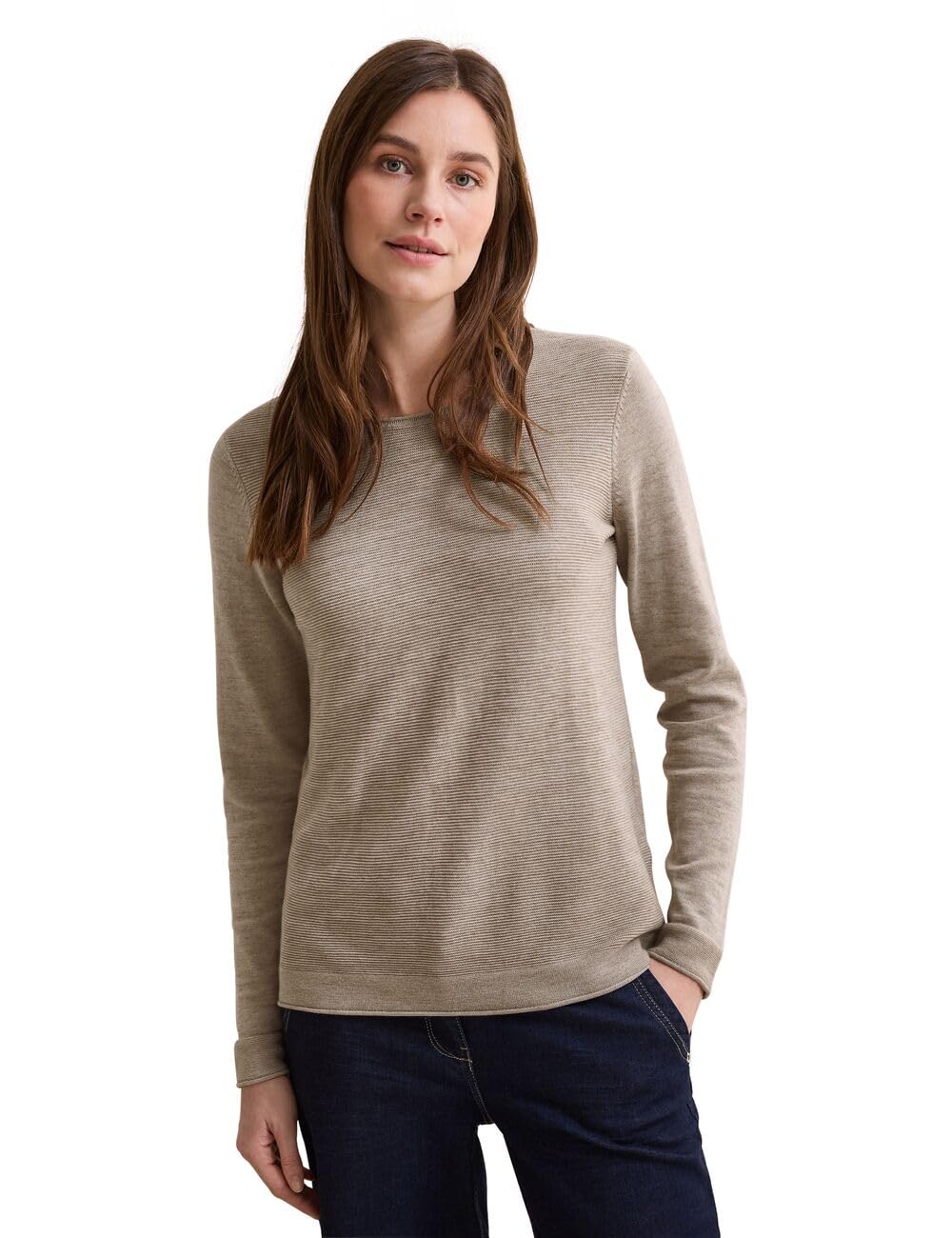 Cecil Damen Strukturpullover