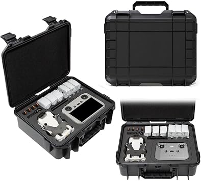 Case for DJI Mini 4 Pro Hard Case, Outdoor Travel Storage Carrying Bag for Mini 4 Pro Drone