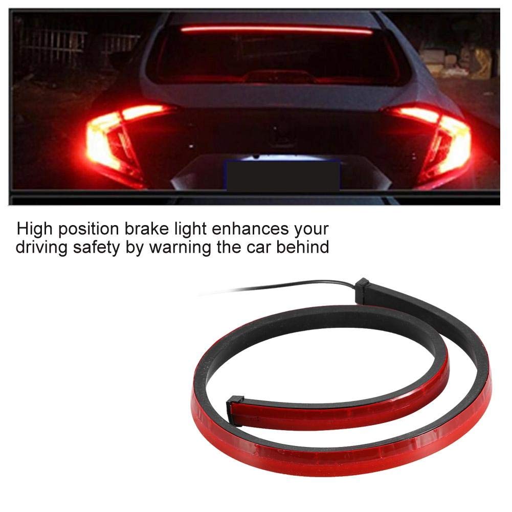 High Mount Remlicht Auto Derde Remlicht High Mount Extra Rem Stop Light Strip Met Richtingaanwijzer Running Waarschuwingslicht Flexibele LED Strip Extra Remlicht (Grootte : 35inch