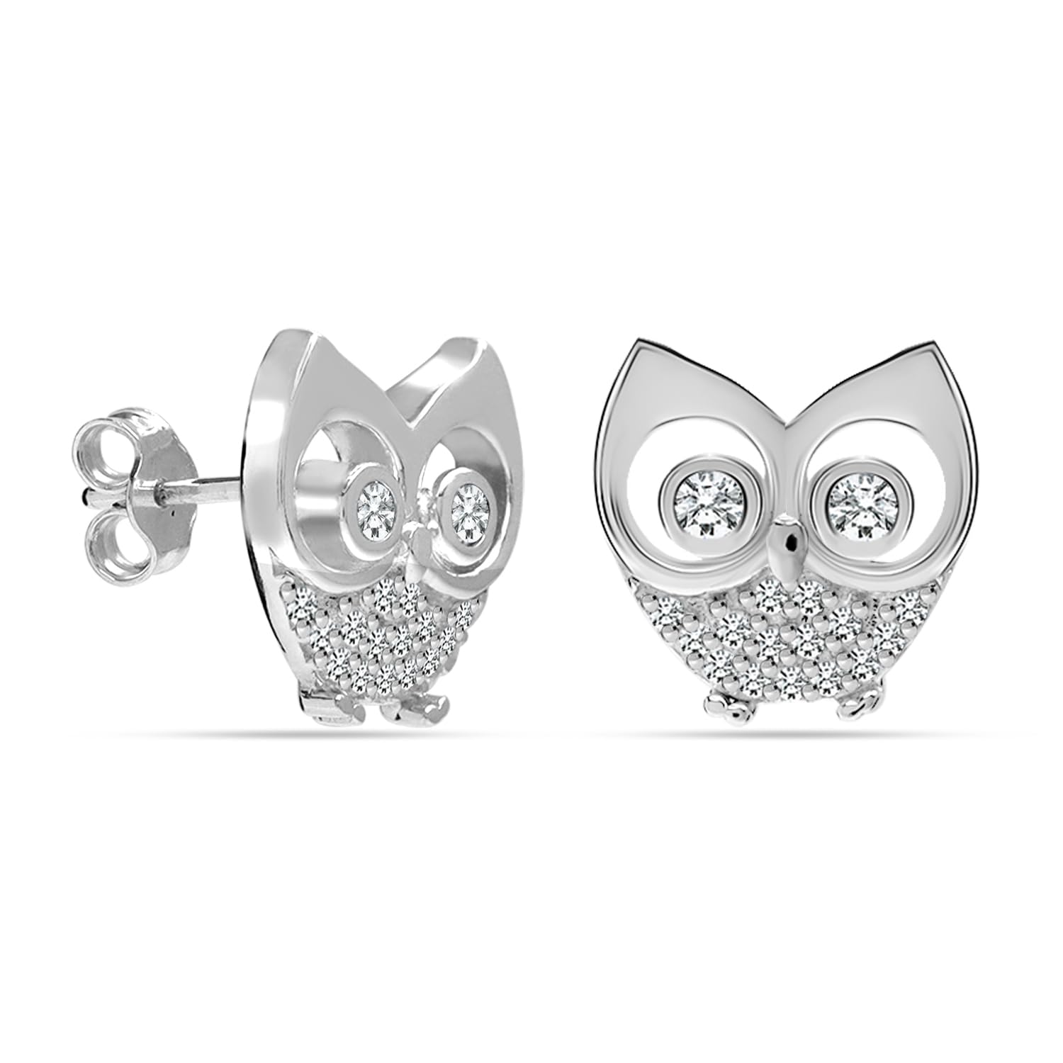 See full amazon price history chart for LeCalla 925 Sterling Silver BIS Hallmarked Cubic Zirconia Sparkling Owl Stud Earrings For Women and Girls LeCalla 925 Sterling Silver BIS Hallmarked Cubic Zirconia Sparkling Owl Stud Earrings For Women and Girls (B0CKMYB4D2) Amazon Price History, Amazon Price Tracker