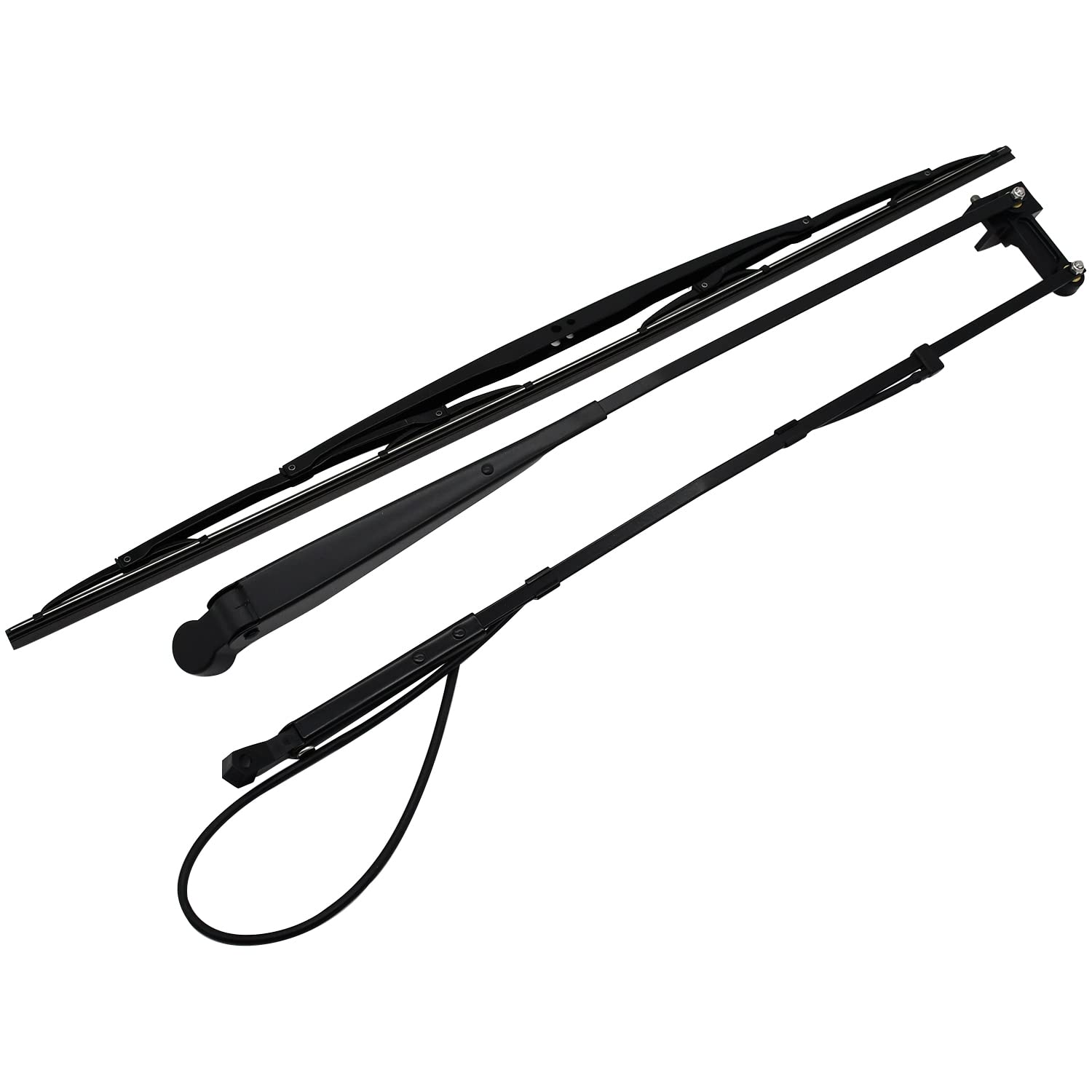 Photo 1 of Weelparz Windshield Wiper Arm & Wiper Blade 7251263 7251264 Compatible with Bobcat Skid Steer Loader A770 S450 S510 S530 S550 S570 S590 S595 S630 S650 S740 S750 Track Loader T450 T550 T590 T595