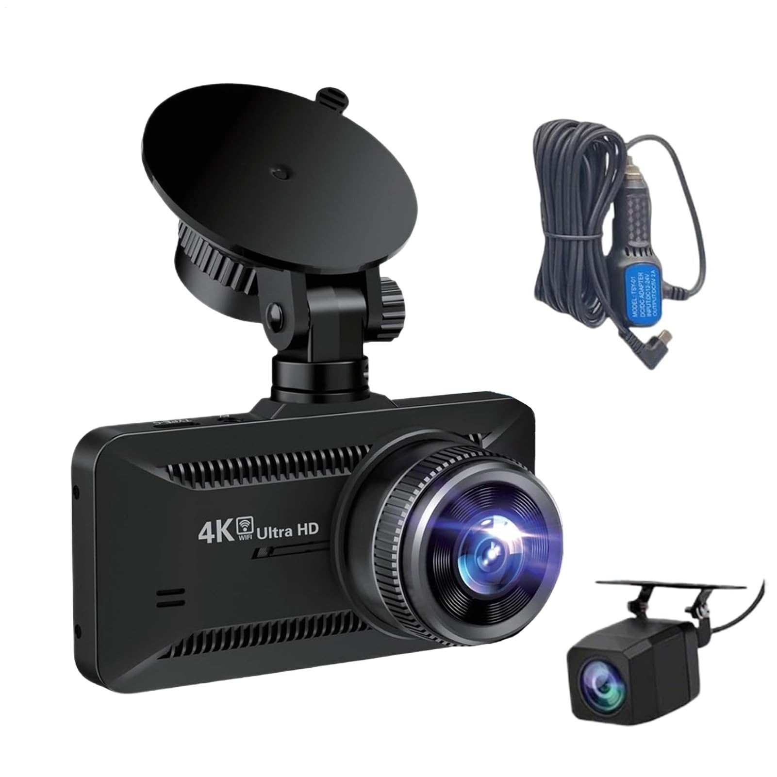 Telecamera Auto Anteriore E Posteriore Registratore 4K