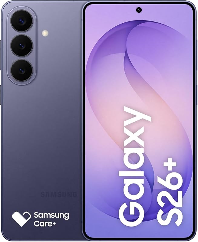 Celular Samsung Galaxy S26+ 5G, 512GB, 12GB RAM, Câmera Tripla de 50+12+10, Tela Grande de 6.7"- Violeta