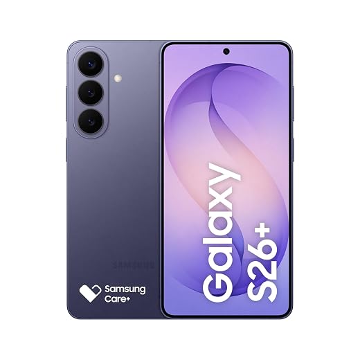 Celular Samsung Galaxy S26+ 5G, 512GB, 12GB RAM, Câmera Tripla de 50+12+10, Tela Grande de 6.7"- Violeta - Você ganha o dobro de memória (512GB) pelo mesmo preço de 256GB