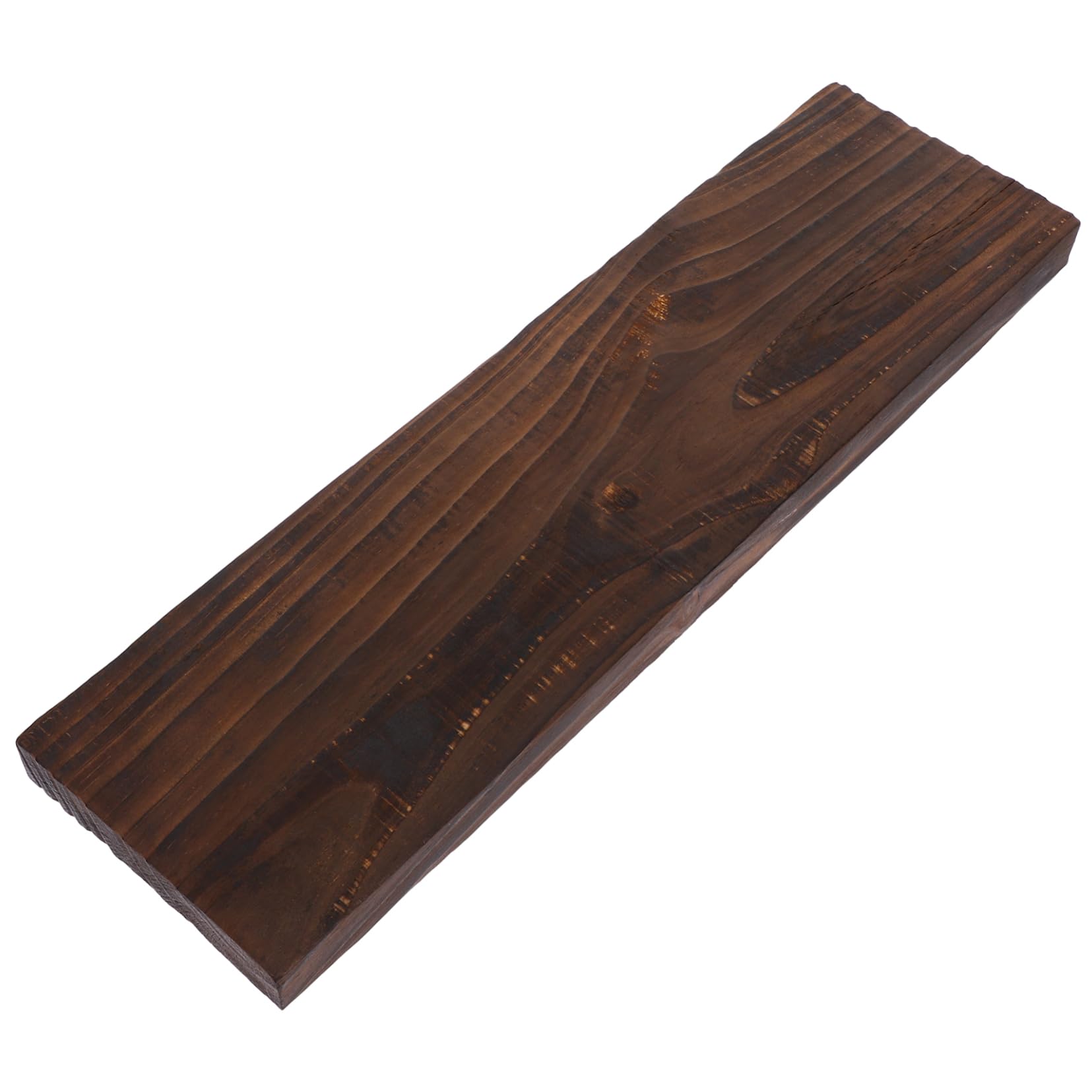 ULDIGI Aquarium Wood Board Decor Natural Carbonized Wood Fish Tank Ornament Board Prop for Fish Tank