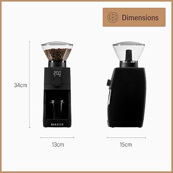 Baratza - Encore ESP Pro Coffee Grinder - Stepless Adjustment, Flow-Control Disk, Anti-Static Technology, Two Dosing Modes - Bean Hopper Capacity 300g, 40mm Conical Burrs - Easy to Clean
