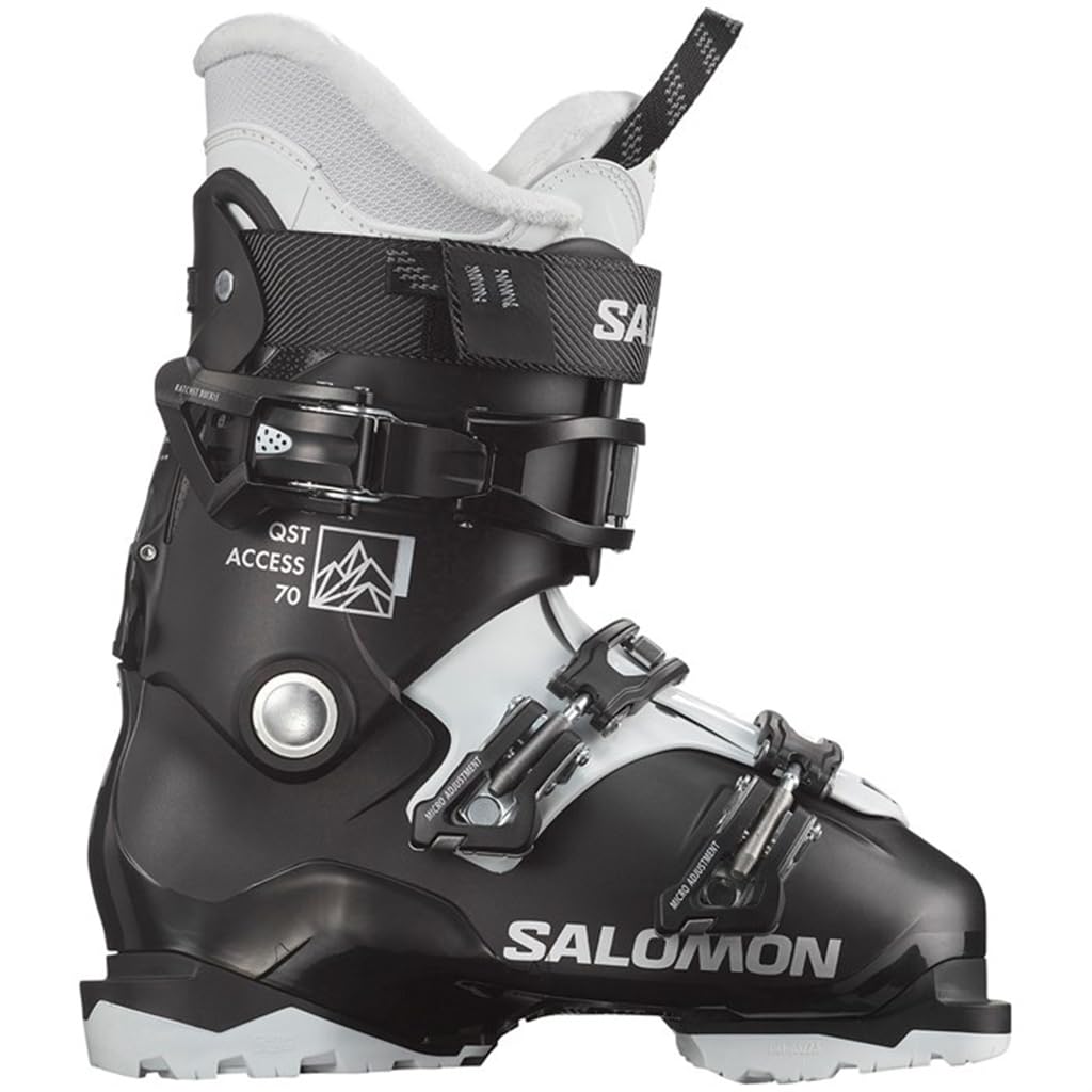 Salomon Damen QST Access 70 Skischuhe 2024 Schwarz/Weiß/Beluga 