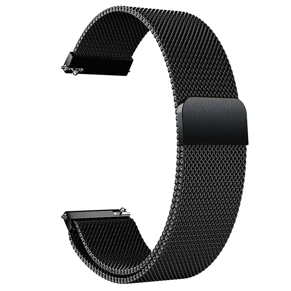 22MM Watch Belt/Band Compatible with HONOR MAGIC WATCH || HONOR MAGIC WATCH 2 46MM || HONOR WATCH DREAM || HONOR GS PRO (BLACK LINE BLACK (DT)) (B0C2N3LQFH) Amazon Price History, Amazon Price Tracker