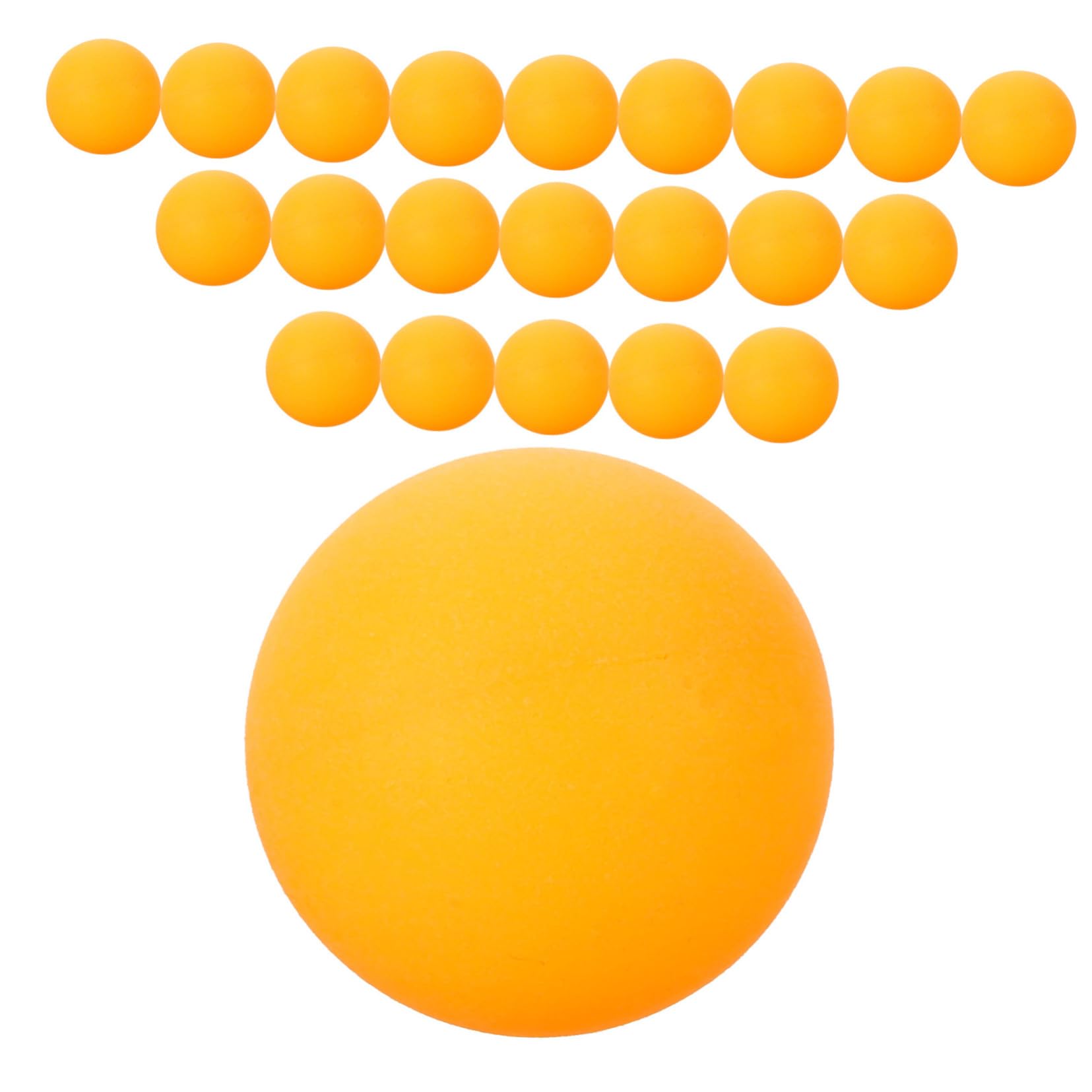 Mipcase Balls 60pcs Round Pong Balls for Entertainment Competition Training and DIY Craft Supplies