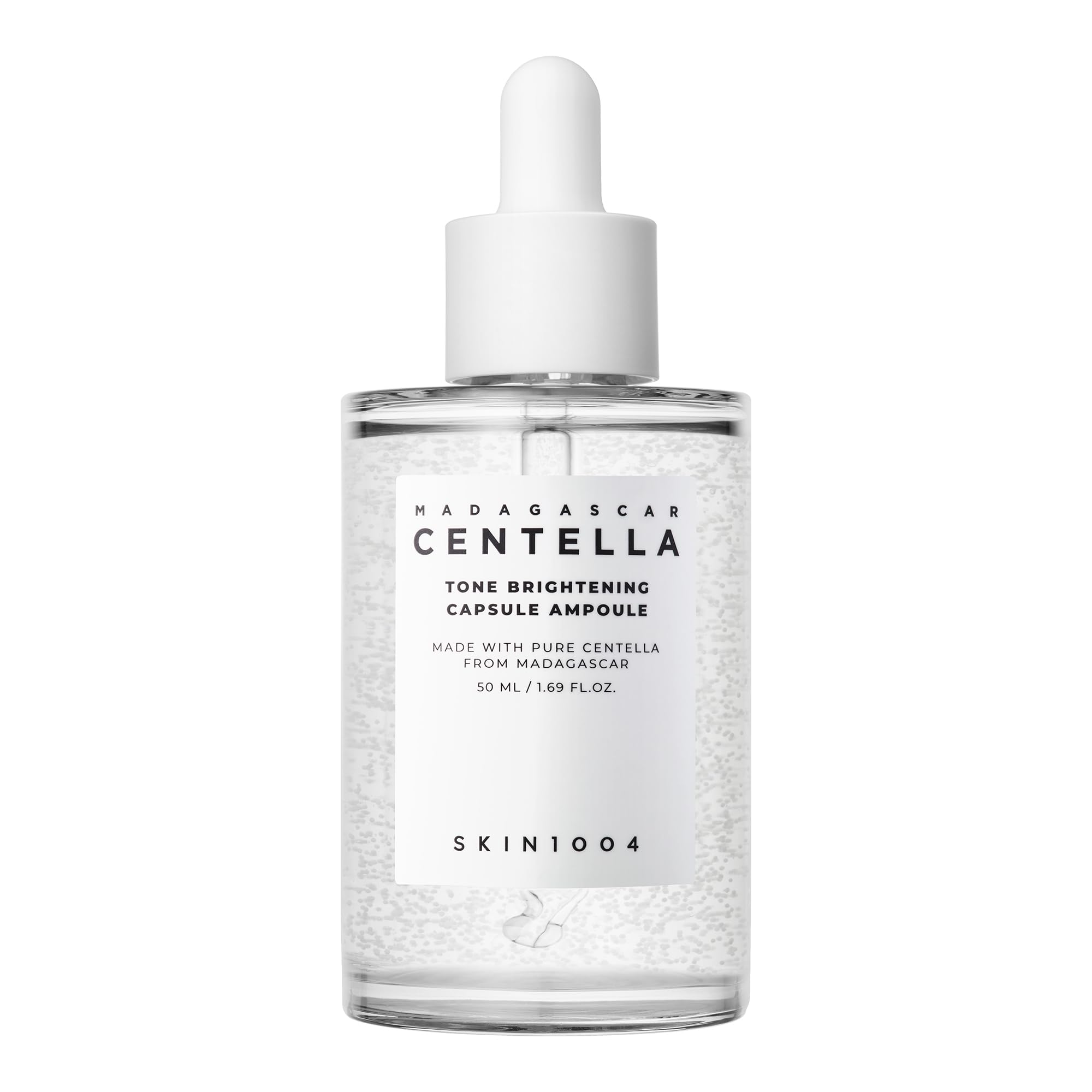 SKIN1004 Tone Brightening Capsule Ampoule – Corrector de Manchas Oscuras con Niacinamida 4% y Ácido Tranexámico 2% – Ampolla Iluminadora para Todo Tipo de Piel 50ml (50)
