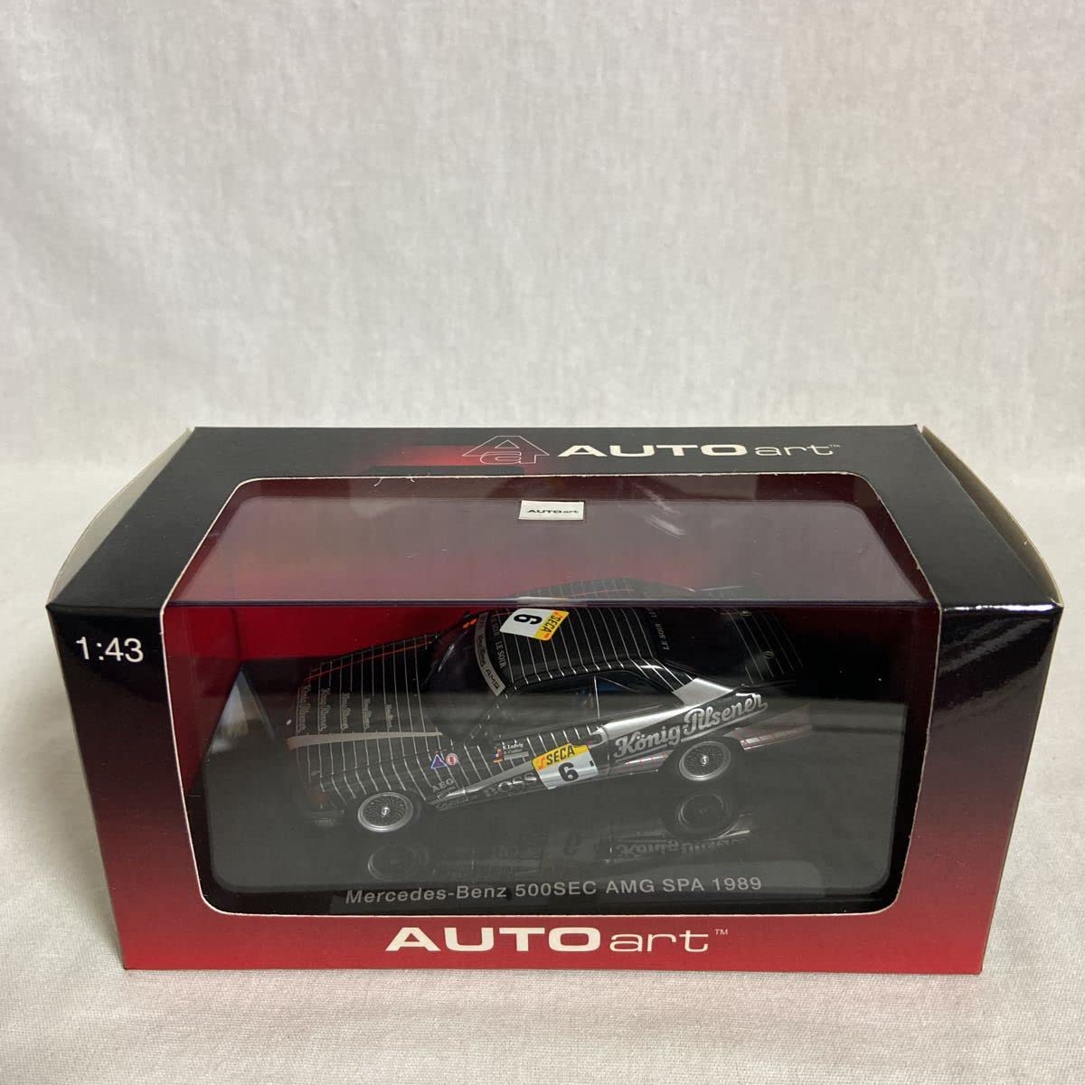 Amazon | AUTOart 1/43 Mercedes Benz 500SEC W126 AMG SPA 1989#6 