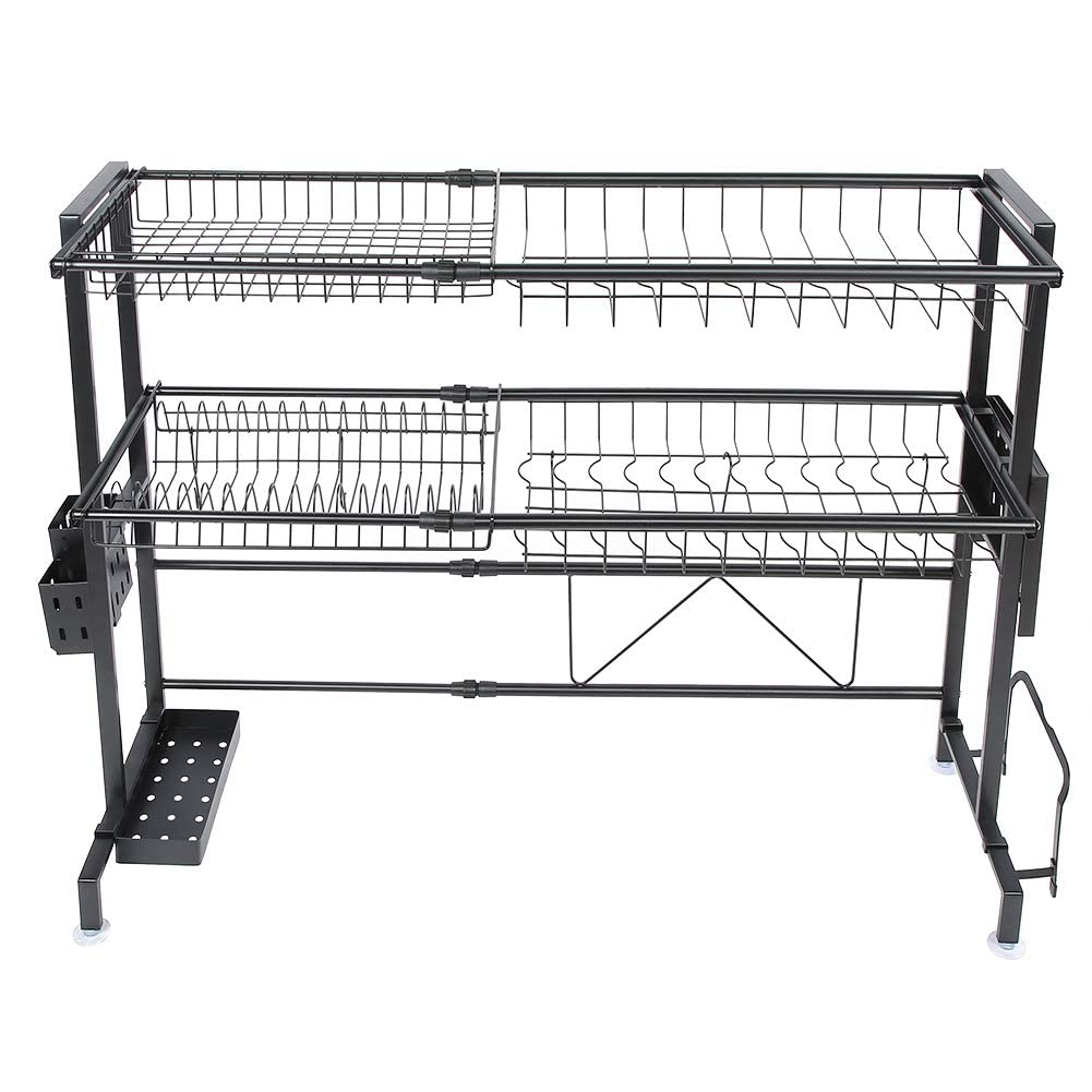 Optimize Your Kitchen Space with the Over Sink Dish Drying Rack