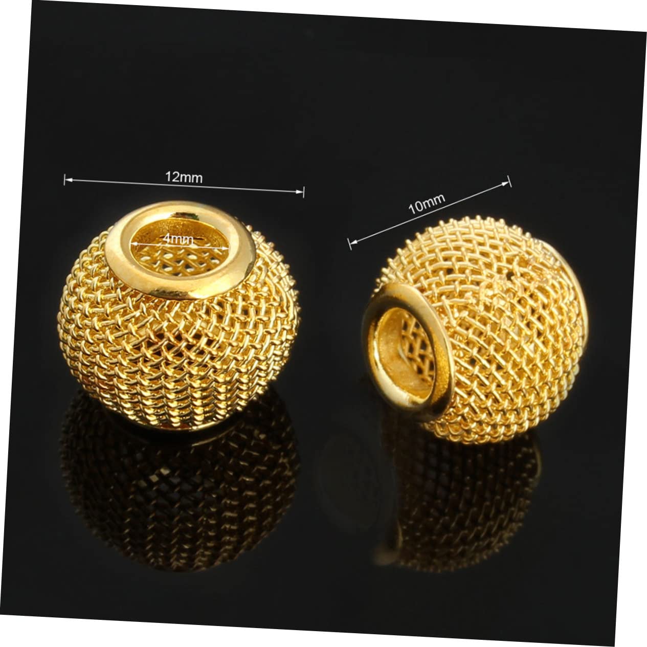 EXCEART 150 Piezas Cuentas Espaciadoras De Metal Cuentas Circulares Cuentas Para Pulseras Cuñas De Metal Kit Para Hacer Pulseras Para Niñas De Acero Inoxidable Joyas Niño