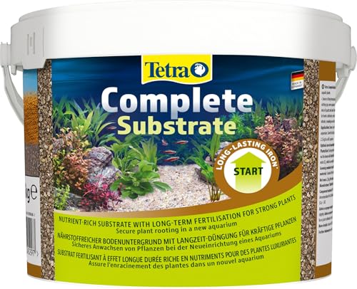 Tetra Complete Substrate - nährstoffreicher Bodengrund mit Langzeit-Dünger für gesunde Pflanzen zur Neueinrichtung des Aquariums (Substratschicht unter dem Kies) 2 5 kg Eimer