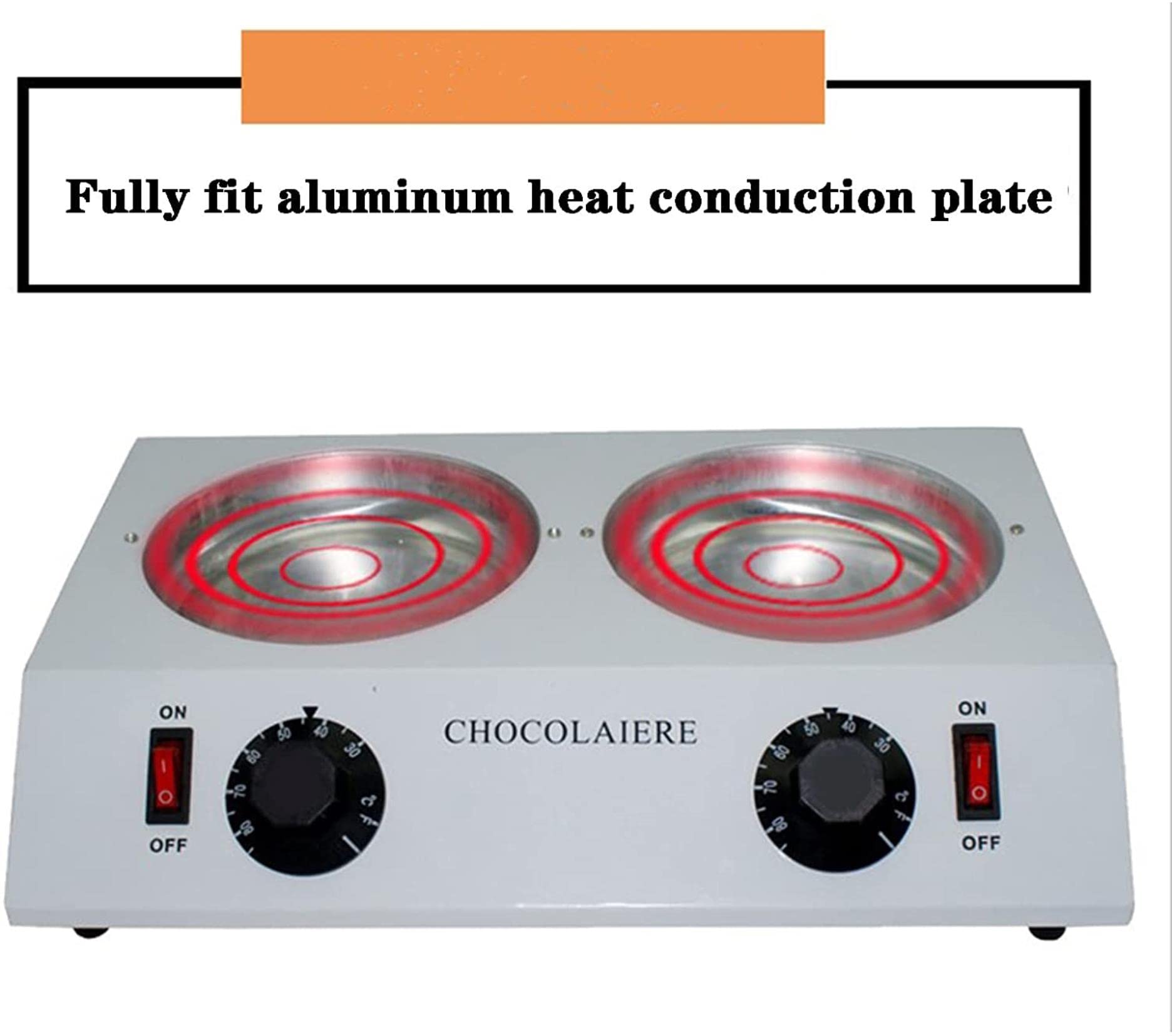 Melting Pot del Cioccolato, Temperatrice Professionale Controllata Manualmente del Cioccolato