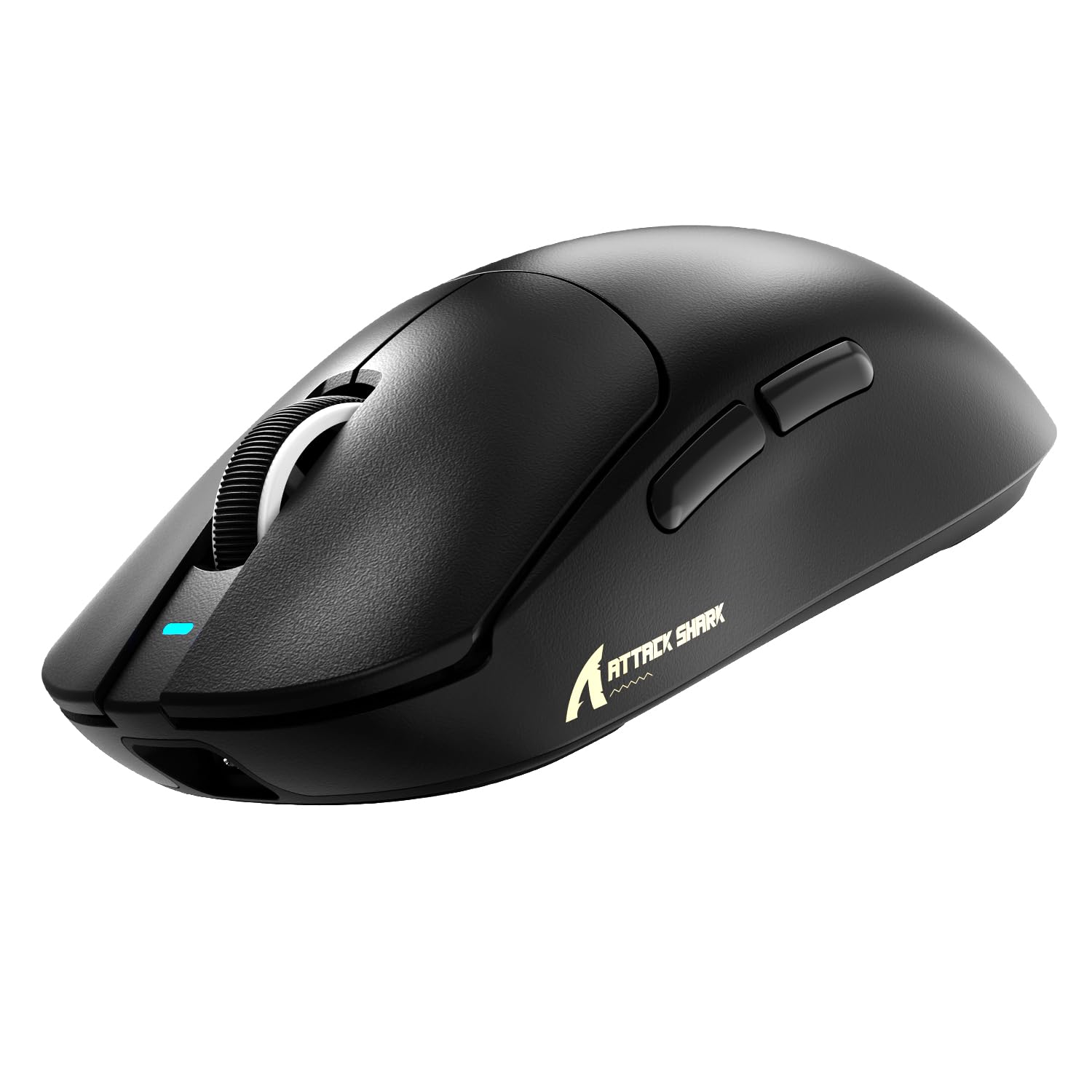 ATTACK SHARK X8SE Mouse for Large Hand, 55g Superlight, PixArt PAW3311 Gaming Sensor, BT/2.4G Wireless/Wired, Adjustable DPI up to 25000, 500mAh Battery (Black)
