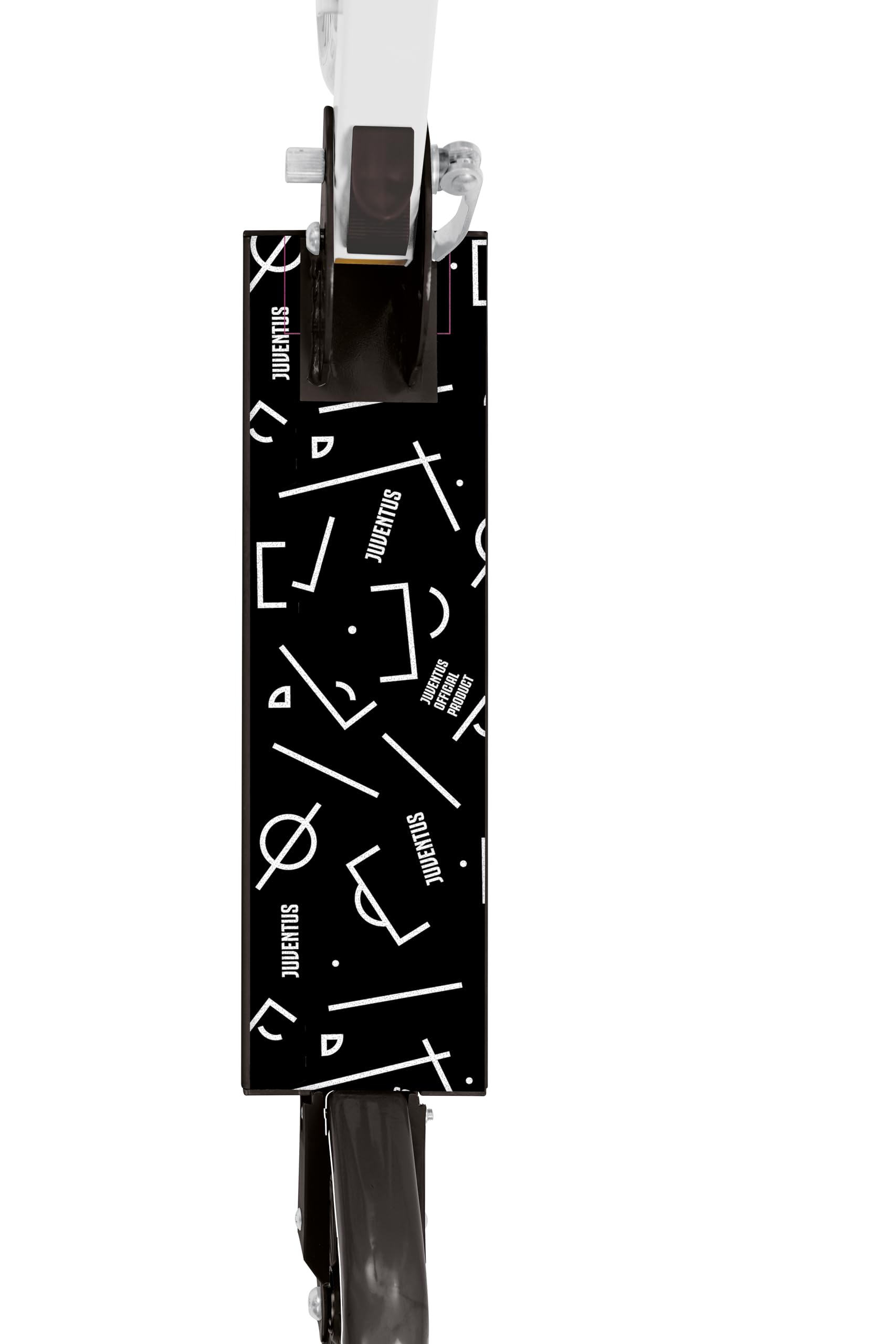 Mondo Toys - F.C. JUVENTUS ALU SCOOTER Monopattino 2 ruote pieghevole in alluminio con pedana extra grip e manubrio regolabile per bambini - 28761