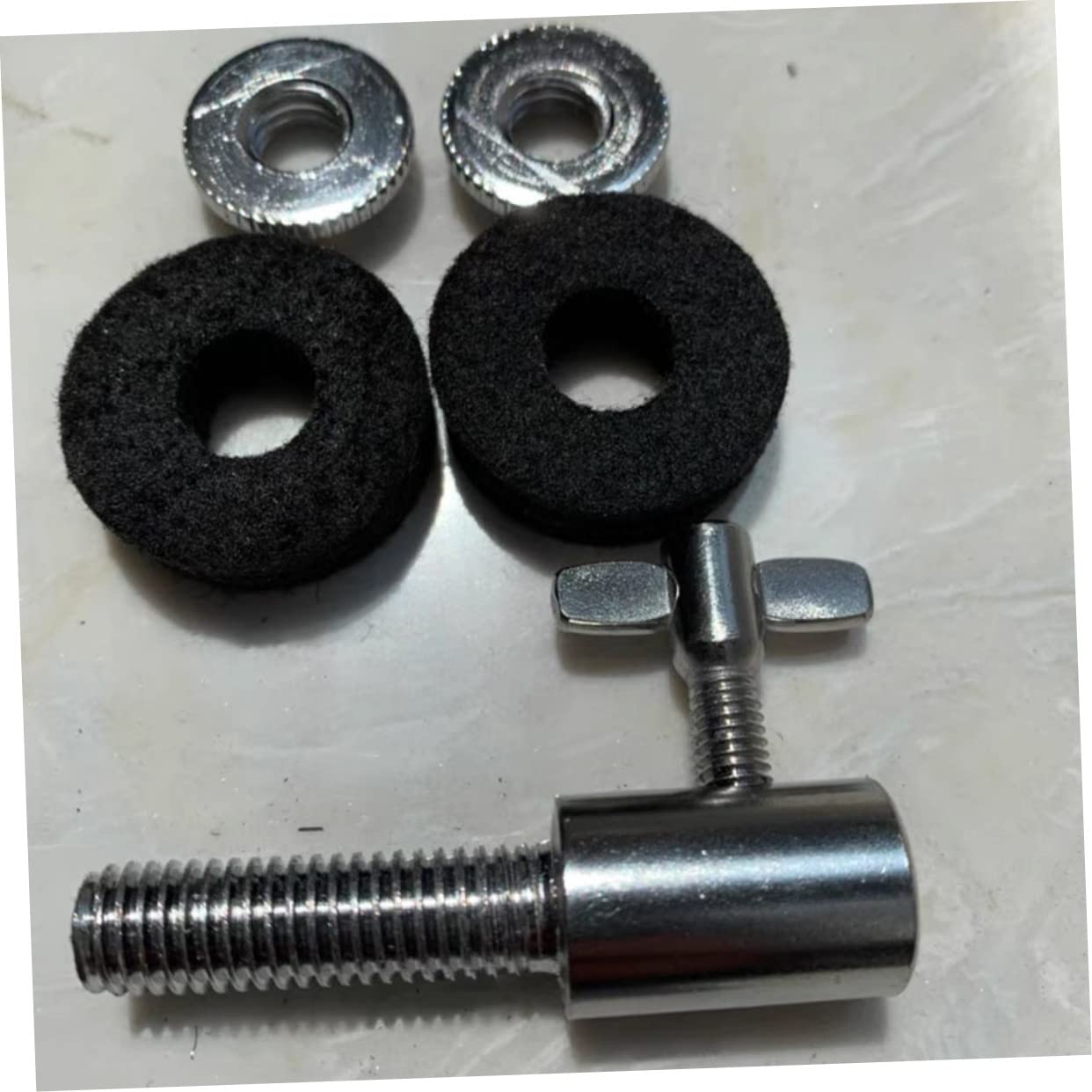 FAVOMOTO 1 Pc Pedal Clutch Percussion Hat Stand - Hat Cymbal Clutch Parts Percussion Instrument Parts Drum Parts - Coat Rack Kit Drum Felt Stand